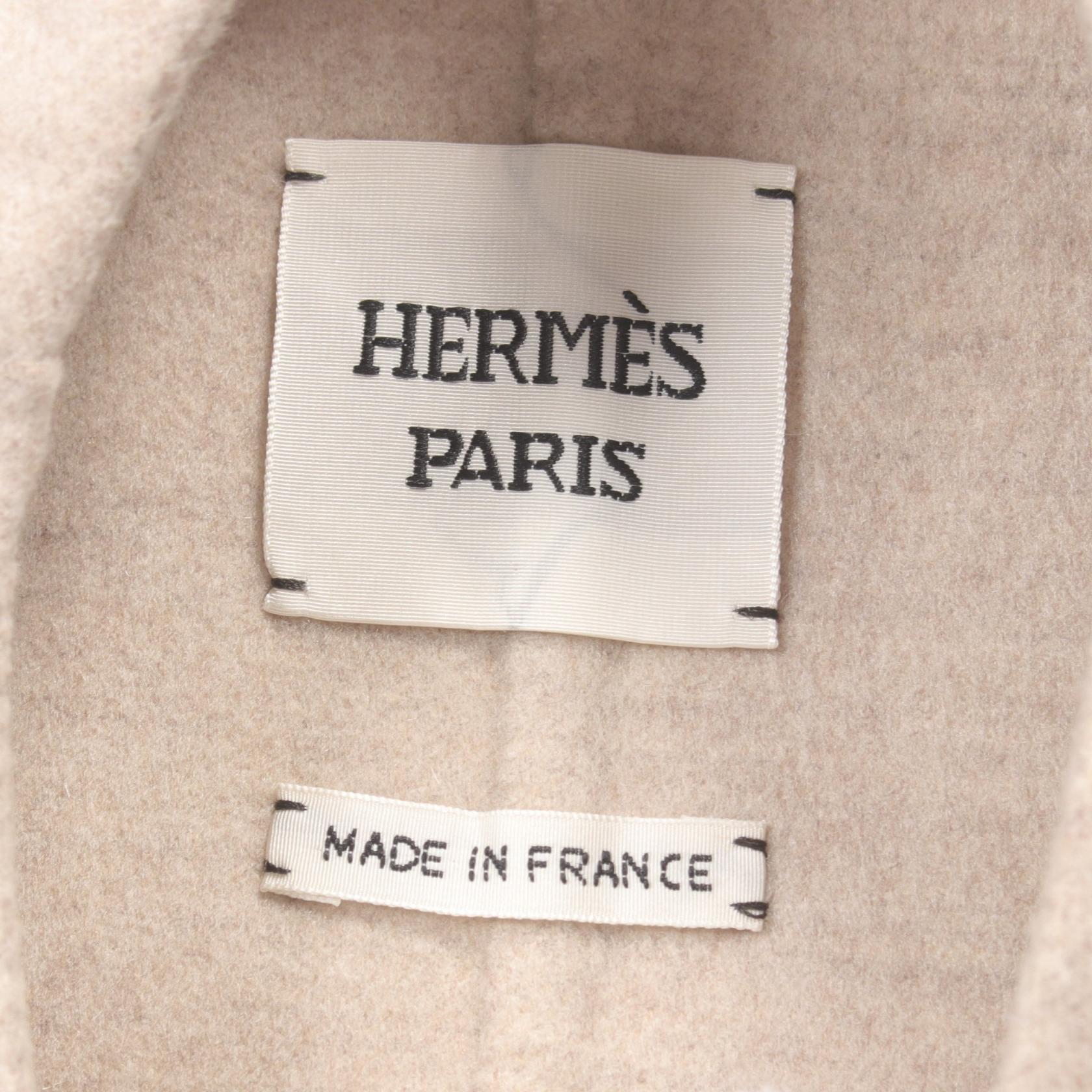 Hermes Cashmere Vest Beige 4H0235DB