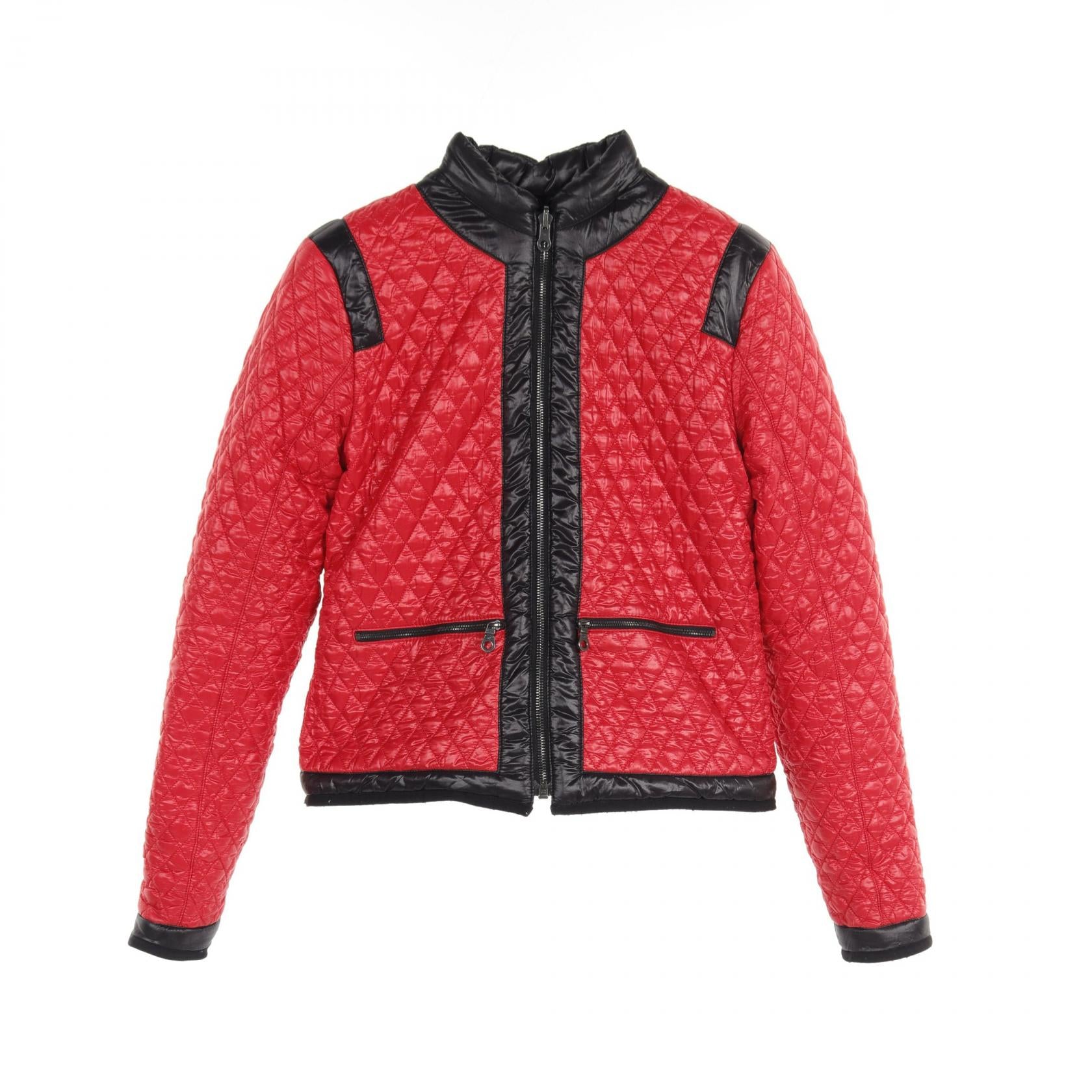 Chanel Nylon Outerwear Black/Red P42146