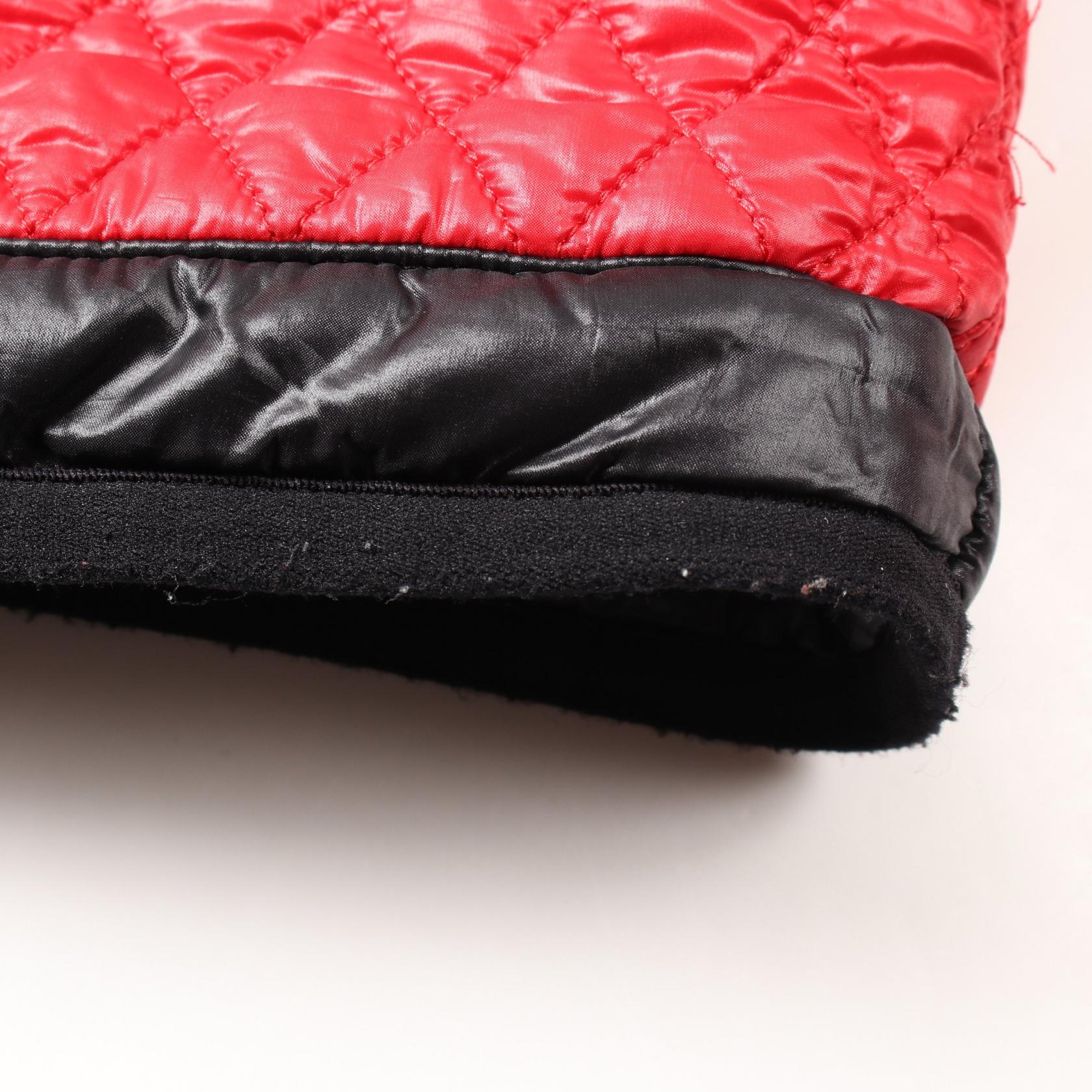 Chanel Nylon Outerwear Black/Red P42146