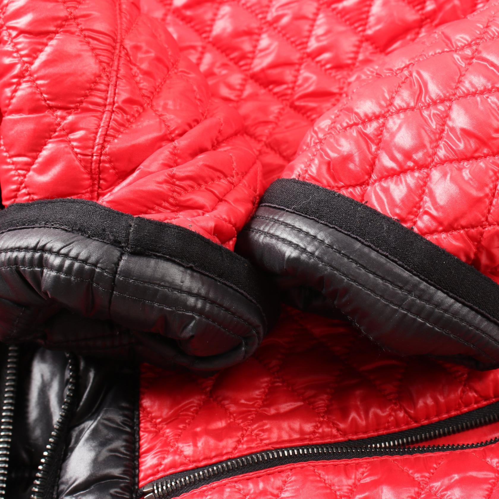 Chanel Nylon Outerwear Black/Red P42146