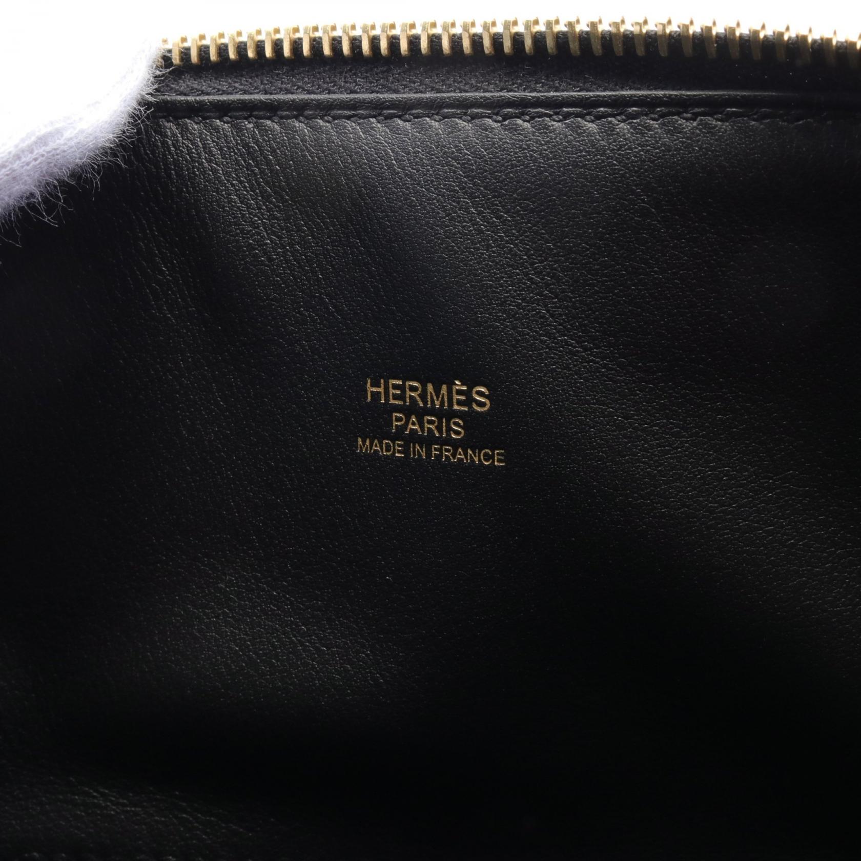 Hermes Bolide 31 Handbag Black