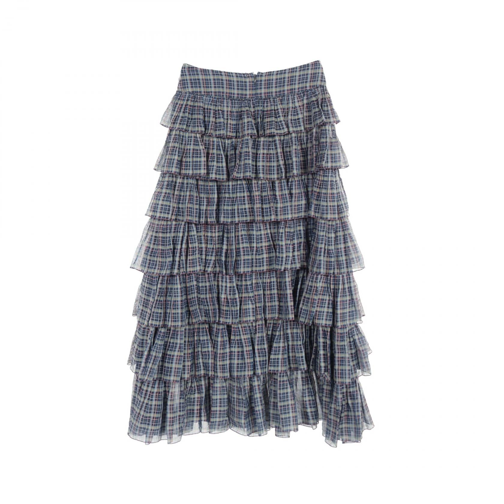 Chanel Silk Cotton Skirt P62671