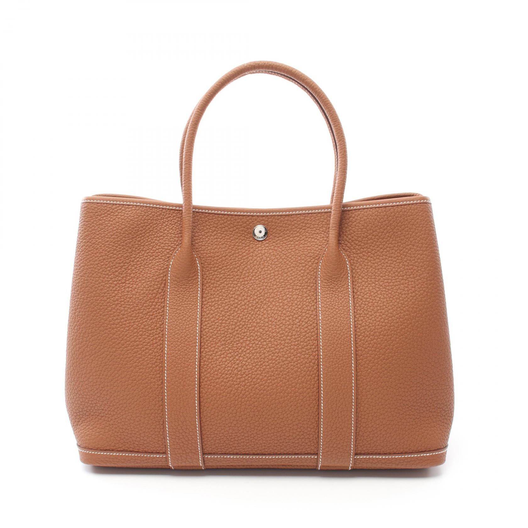 Hermes Garden Party PM Tote Bag Brown