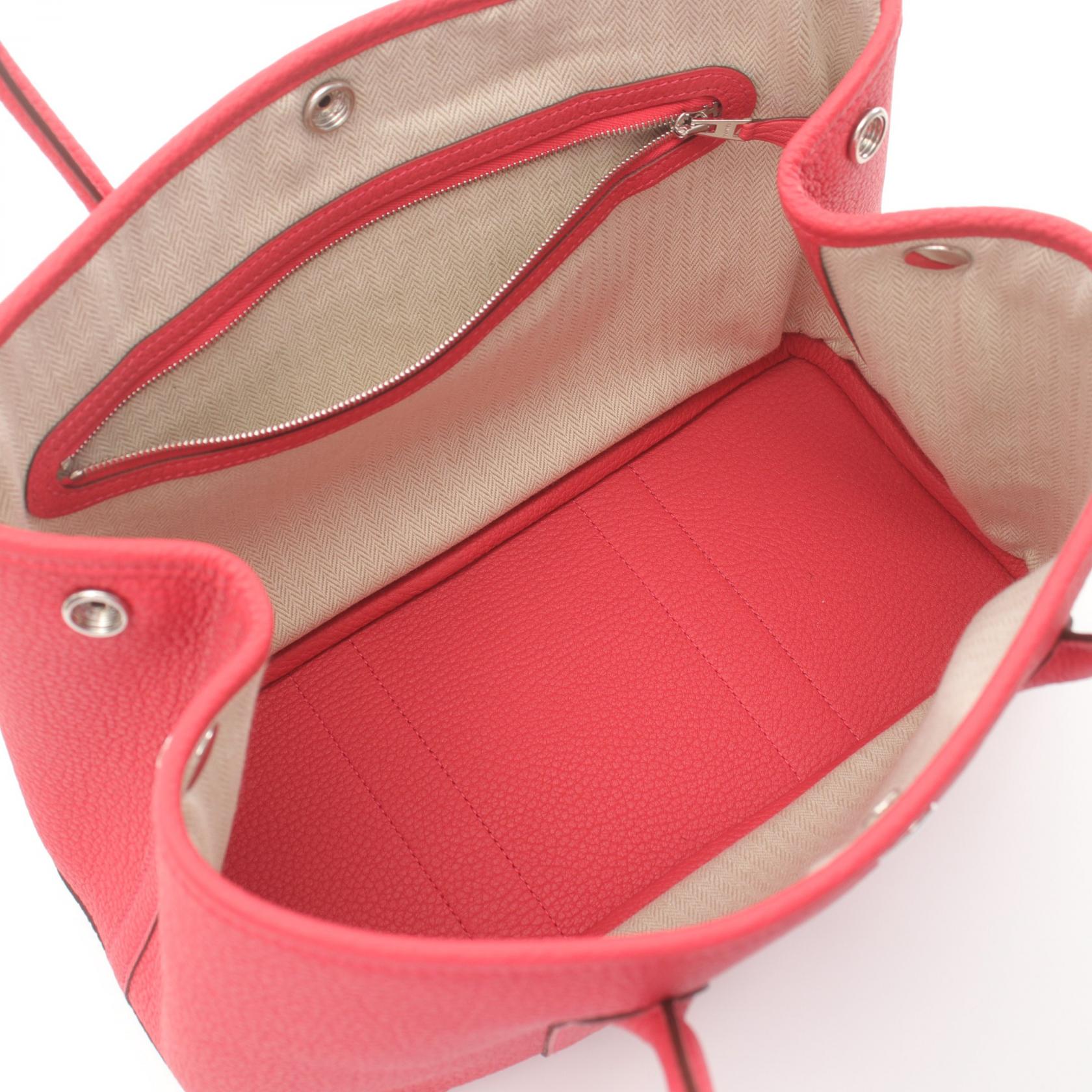 Hermes Garden Party TPM Tote Bag Pink