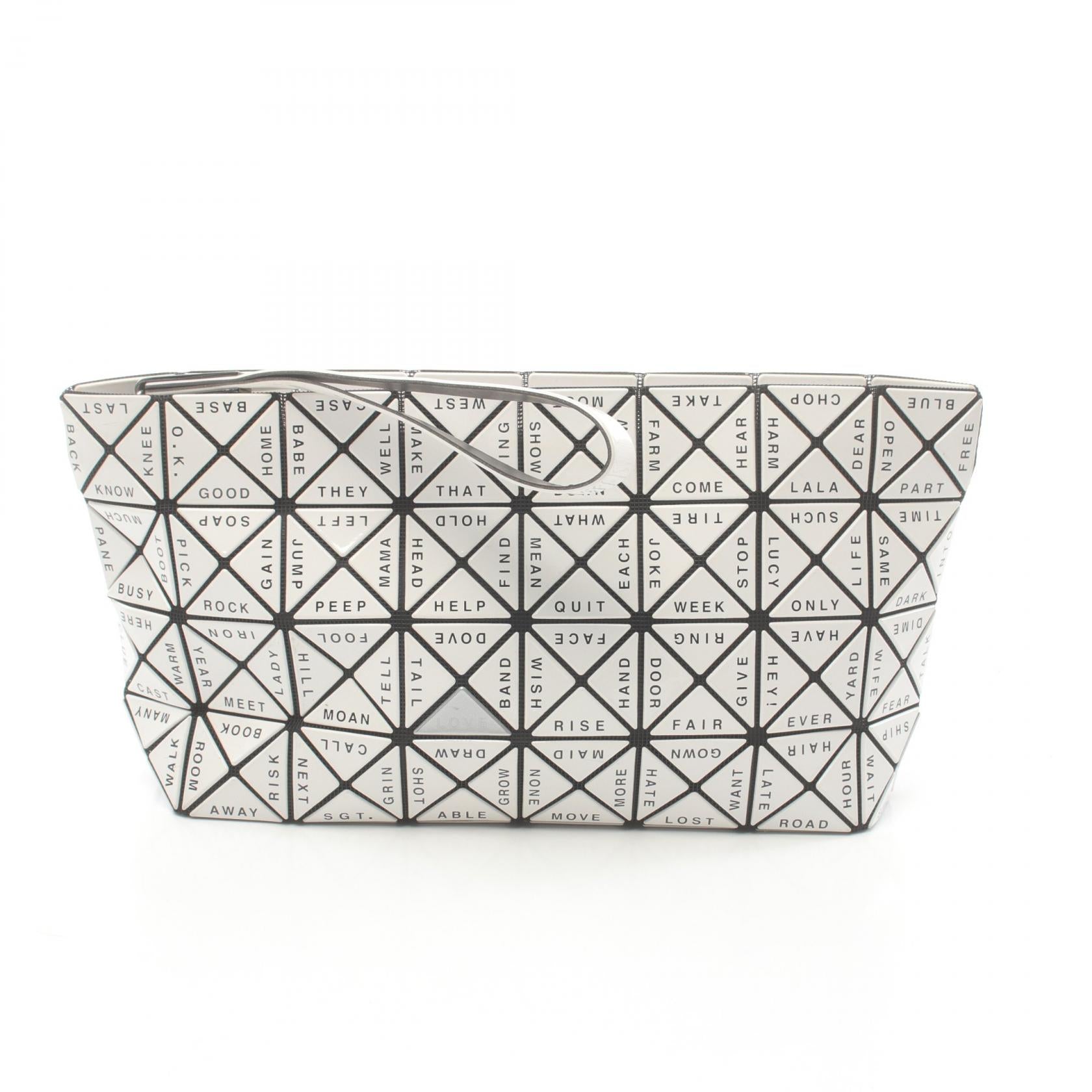 BAO BAO ISSEY MIYAKE PVC Pouch Bag