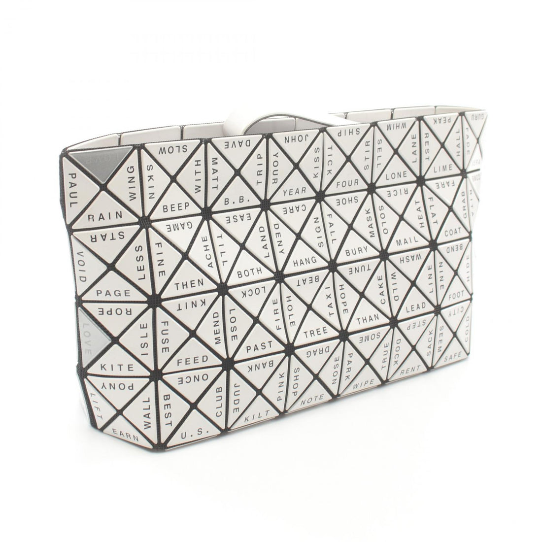 BAO BAO ISSEY MIYAKE PVC Pouch Bag