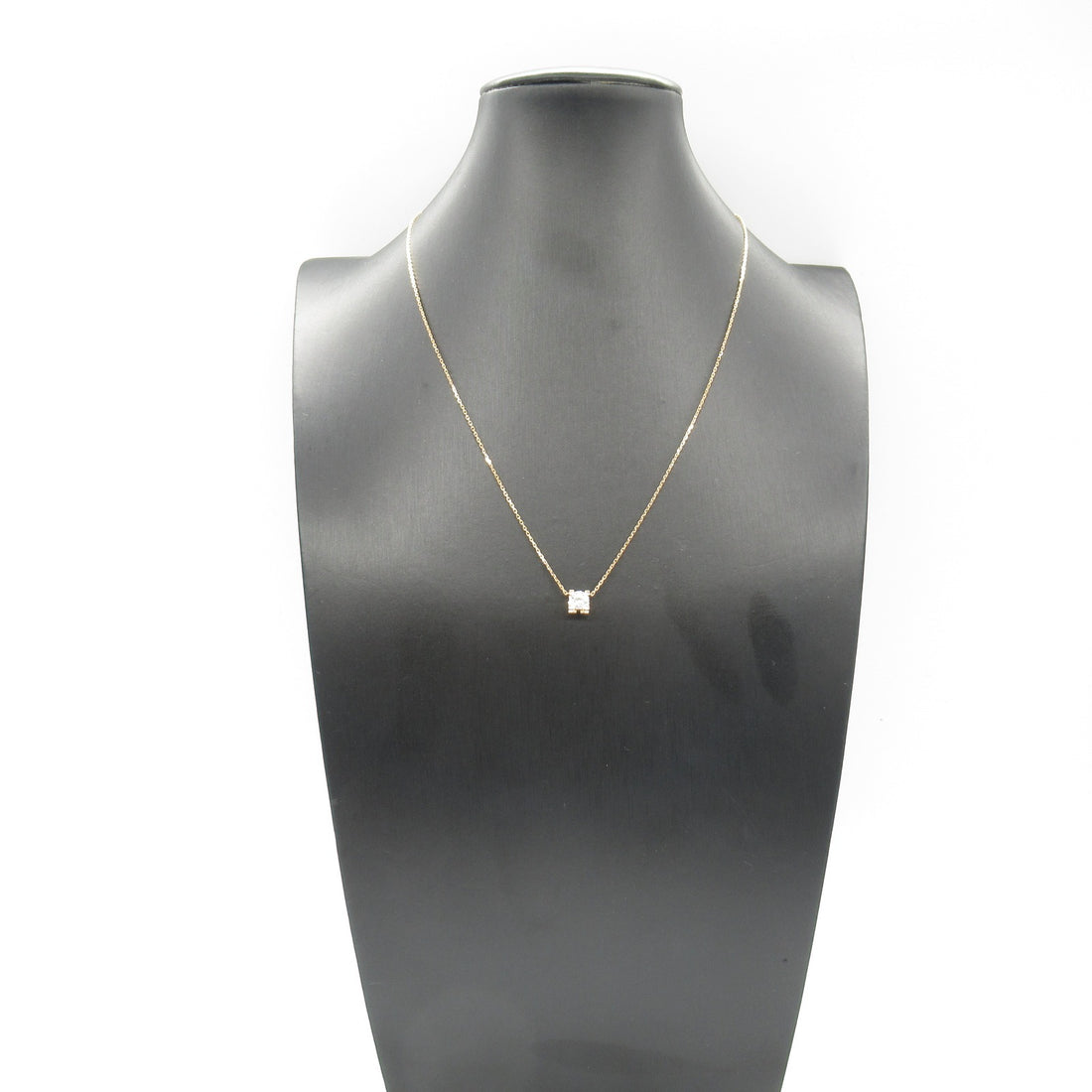 Cartier C de Diamond Necklace K18PG Pink Gold