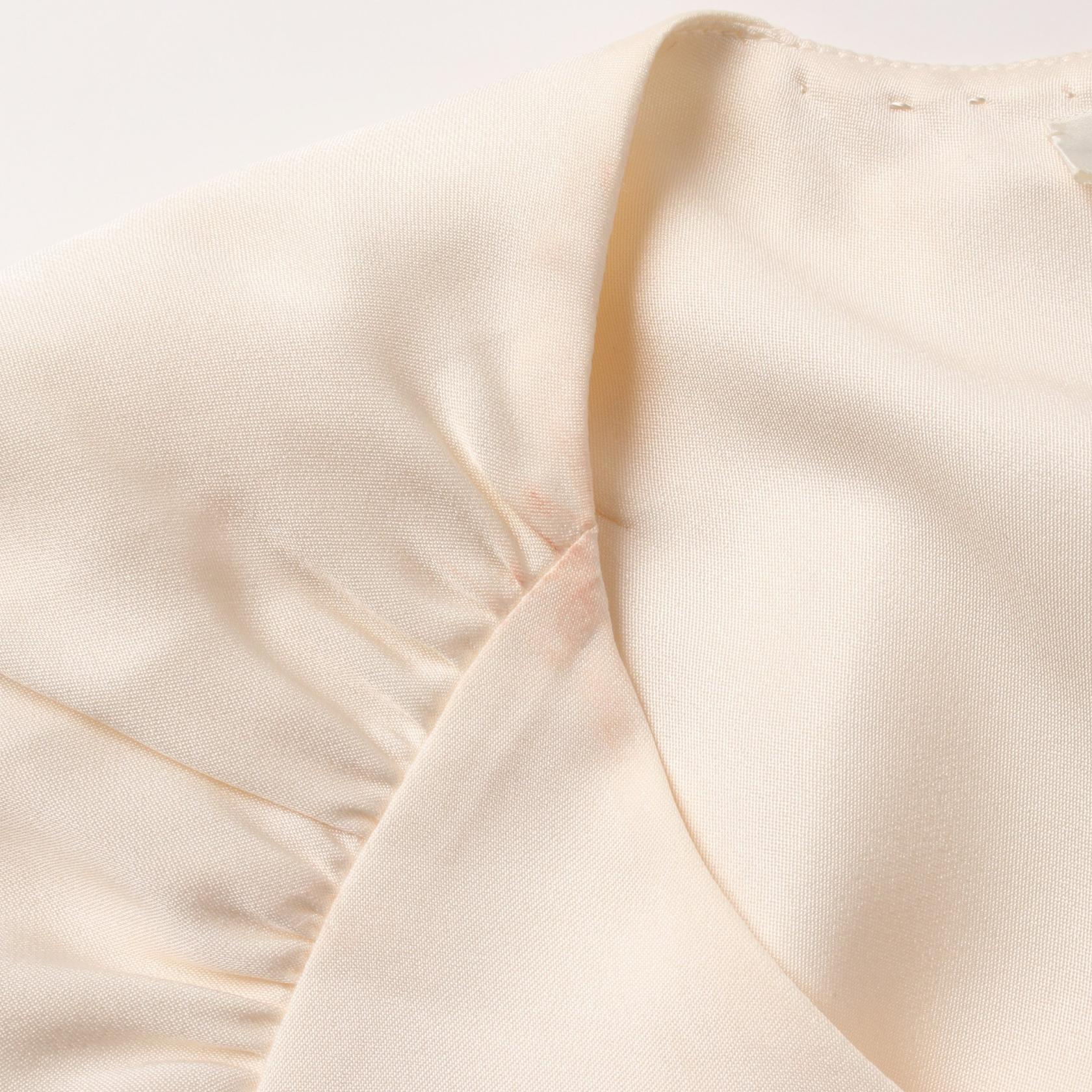 The Row Silk Blouse Ivory XS