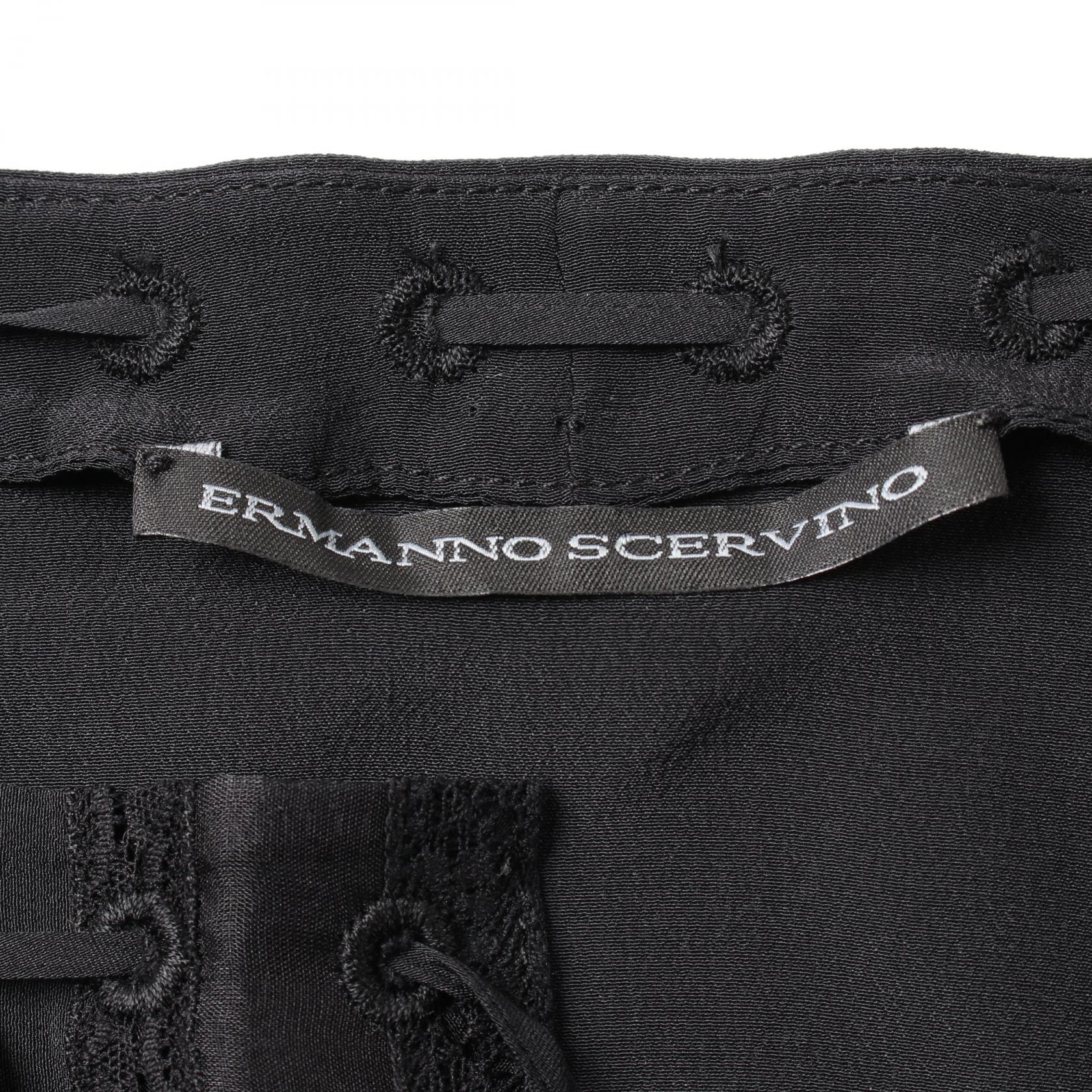 ERMANNO SCERVINO Silk Blouse Black