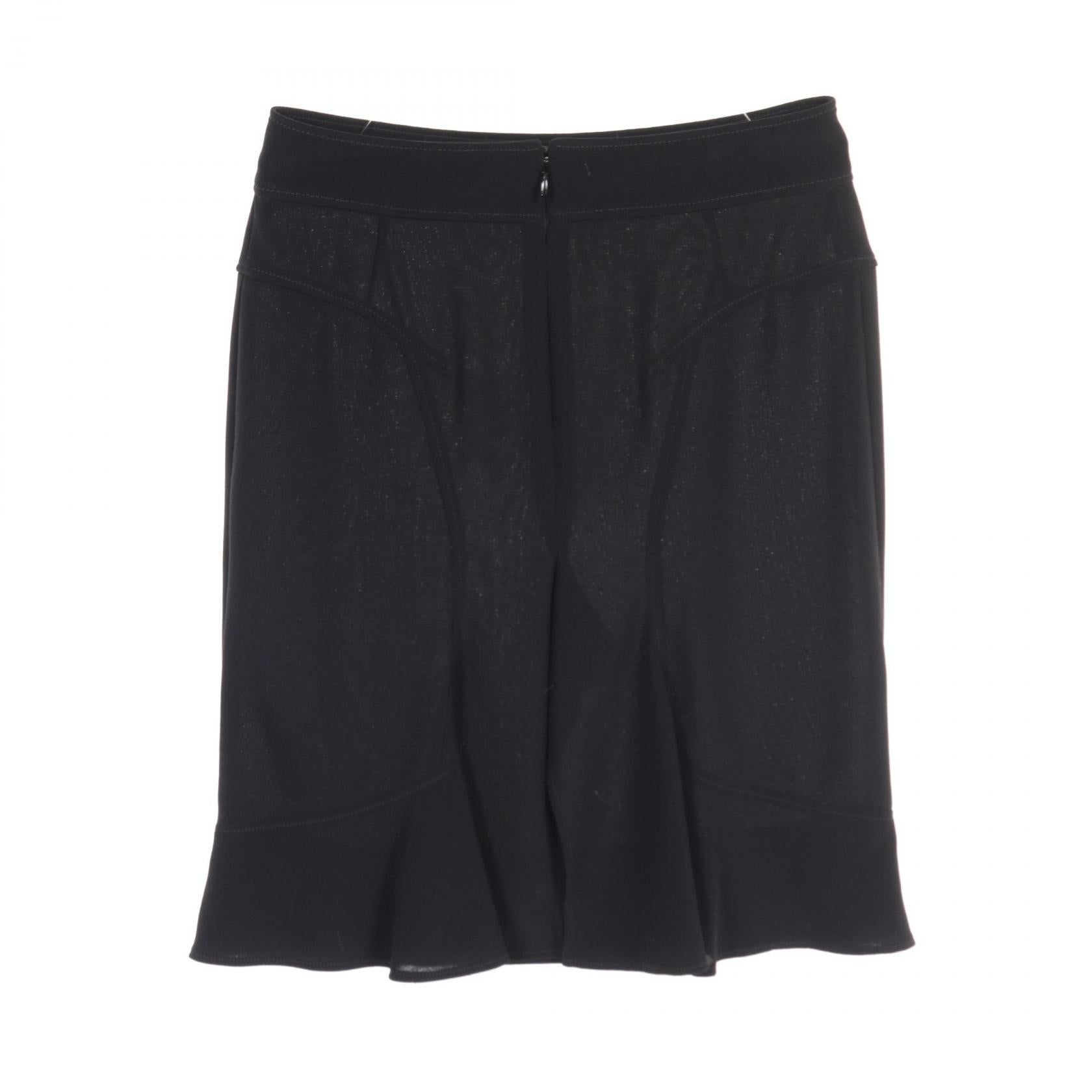 Givenchy Polyester Skirt Black