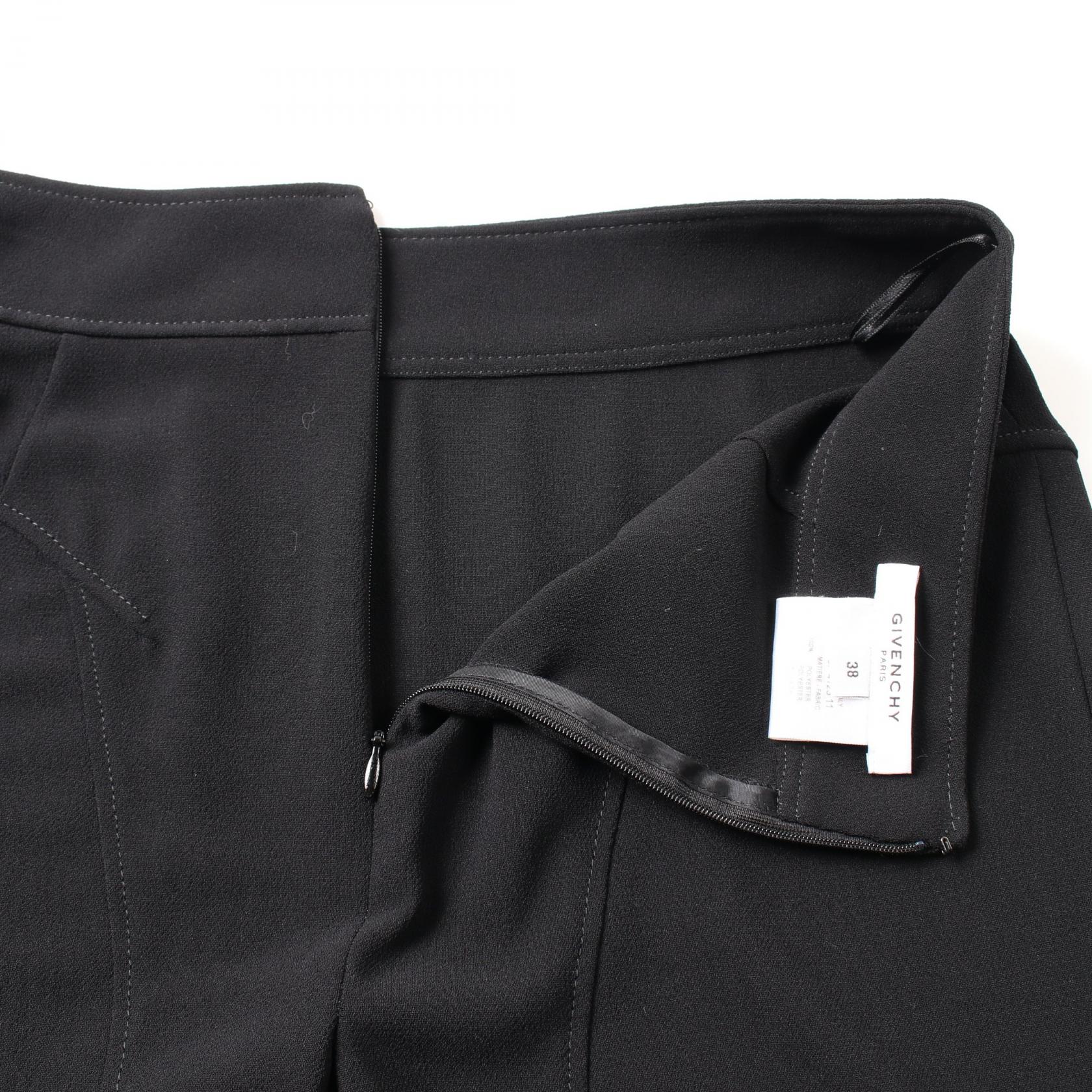 Givenchy Polyester Skirt Black