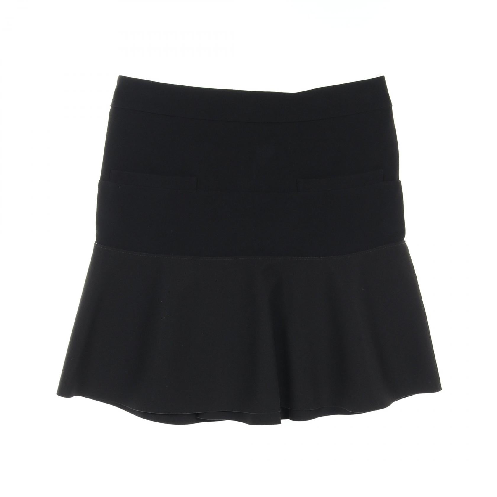 Celine Viscose Skirt Black Used