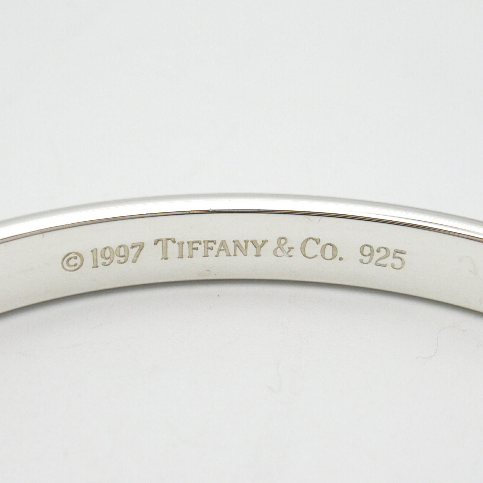 Tiffany & Co Silver 925 Narrow Bangle 1837