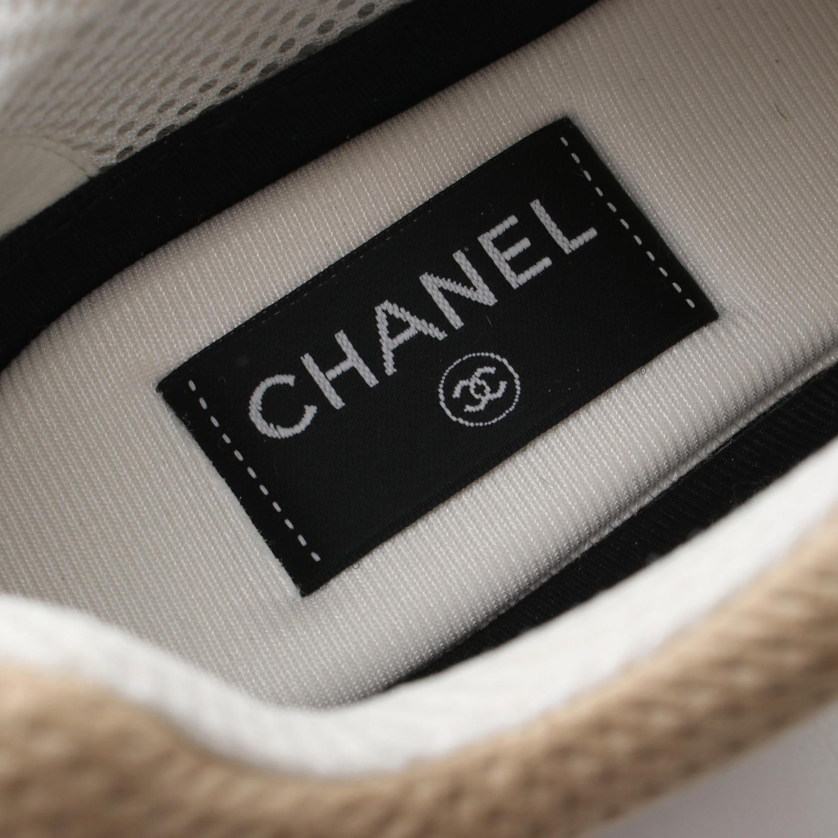 Chanel Suede Fabric Coco Mark Sneakers G45077