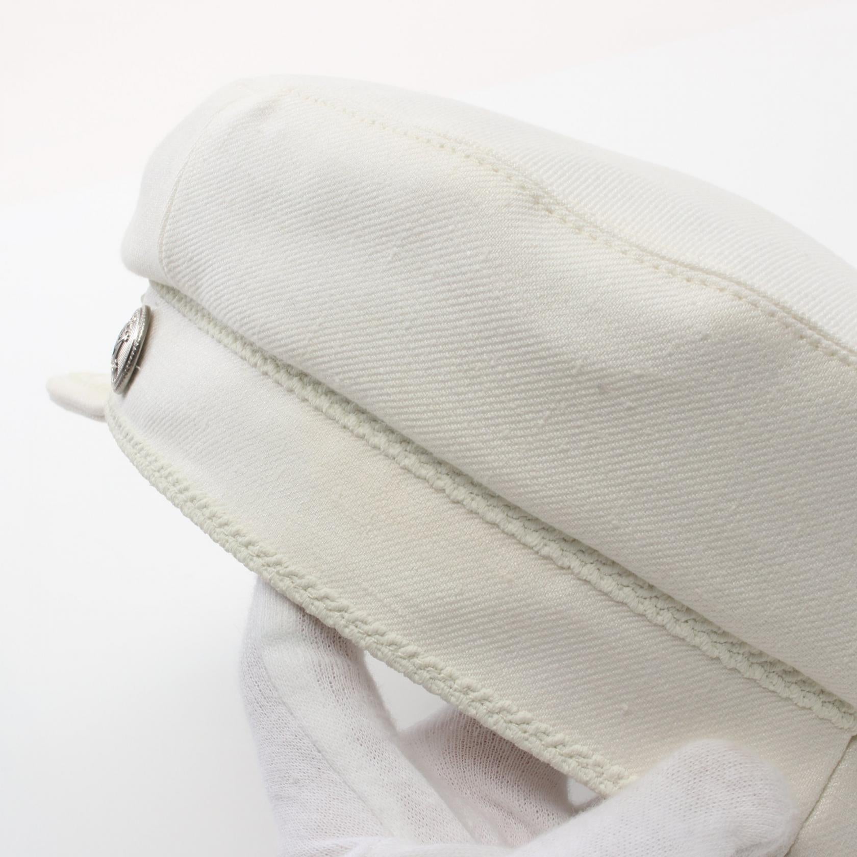 Hermes Cabourg Linen Canvas Hat