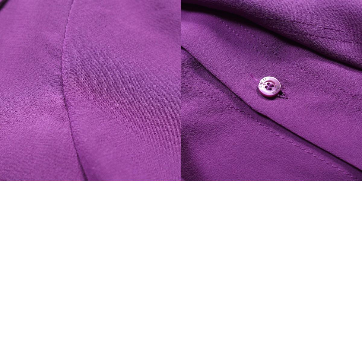 Gucci Silk Top Purple for Women