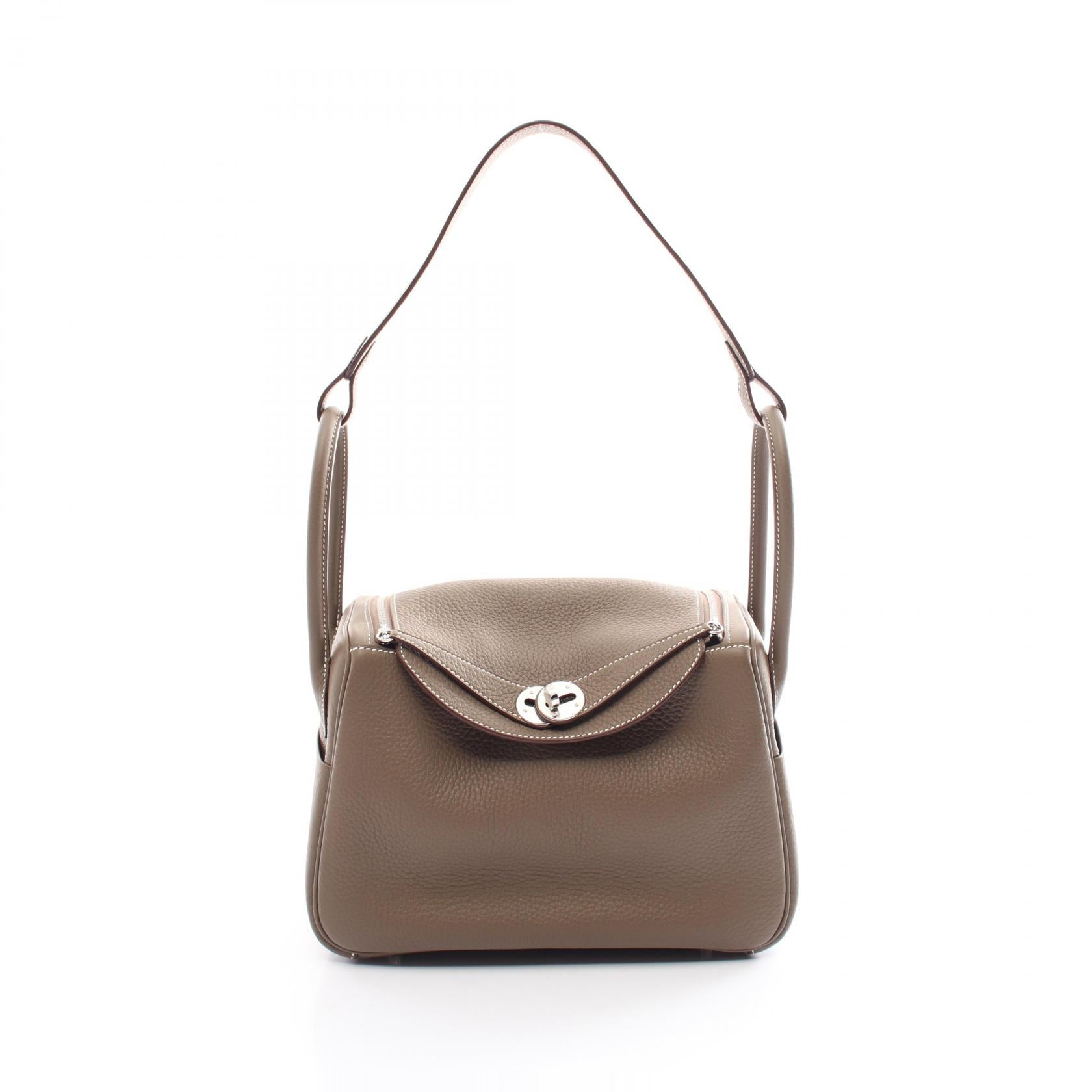 Hermes Lindy 26 Shoulder Bag Beige