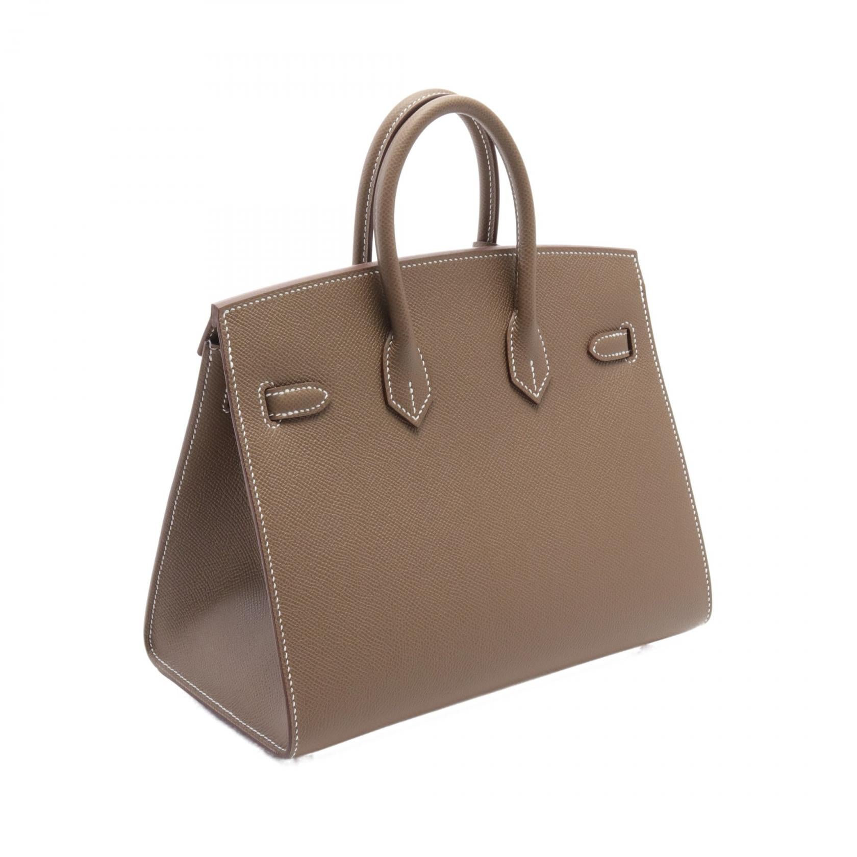 Hermes Birkin 25 Sellier Handbag Brown