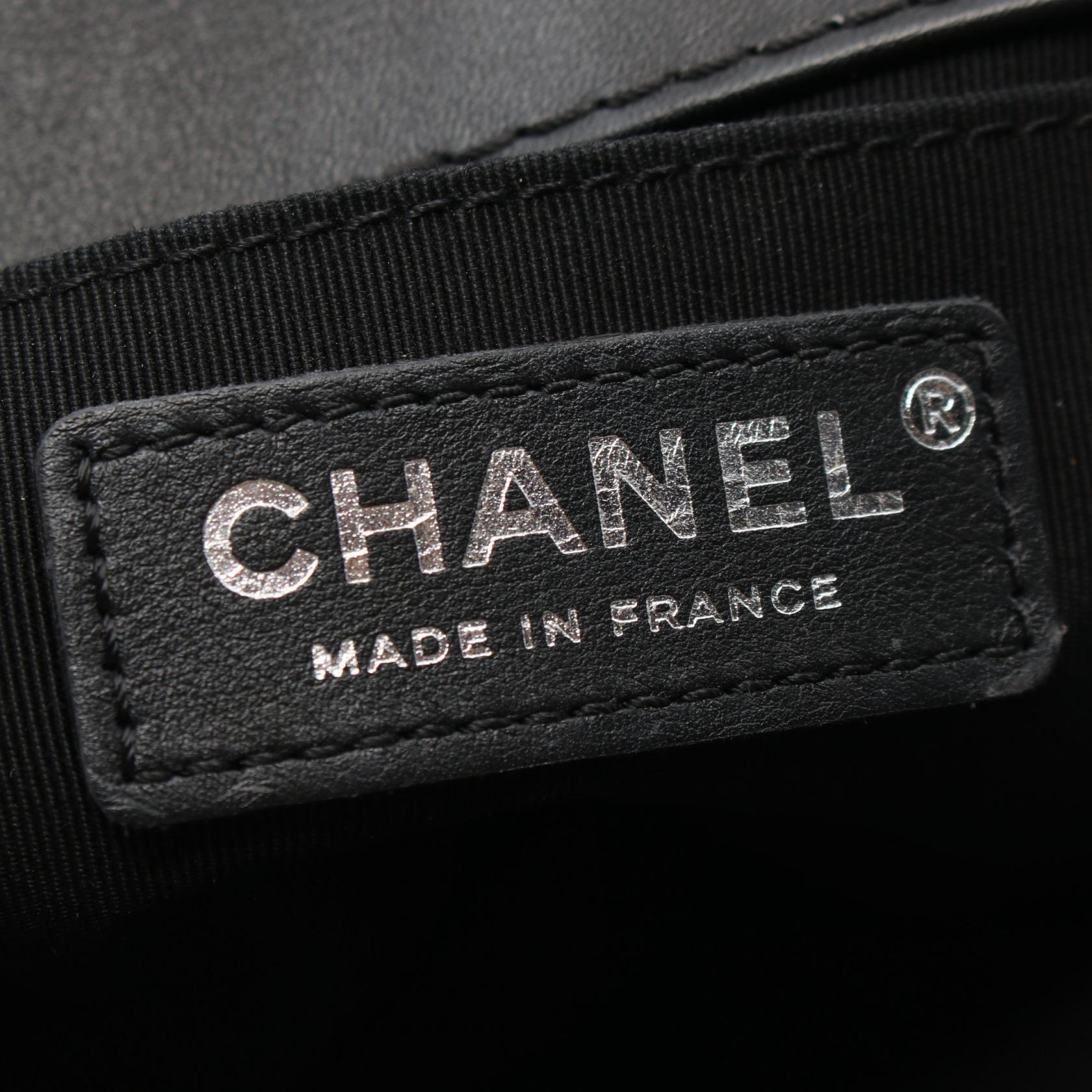 Chanel Boy Matelasse Leather Shoulder Bag