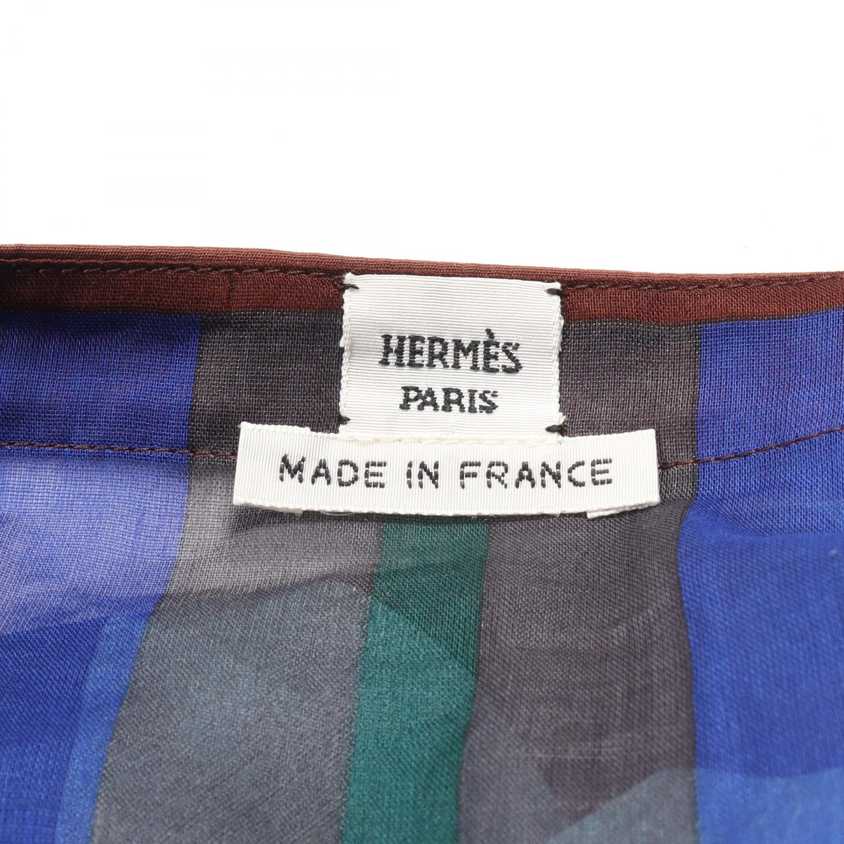 Hermes Cotton Blouse Multicolor