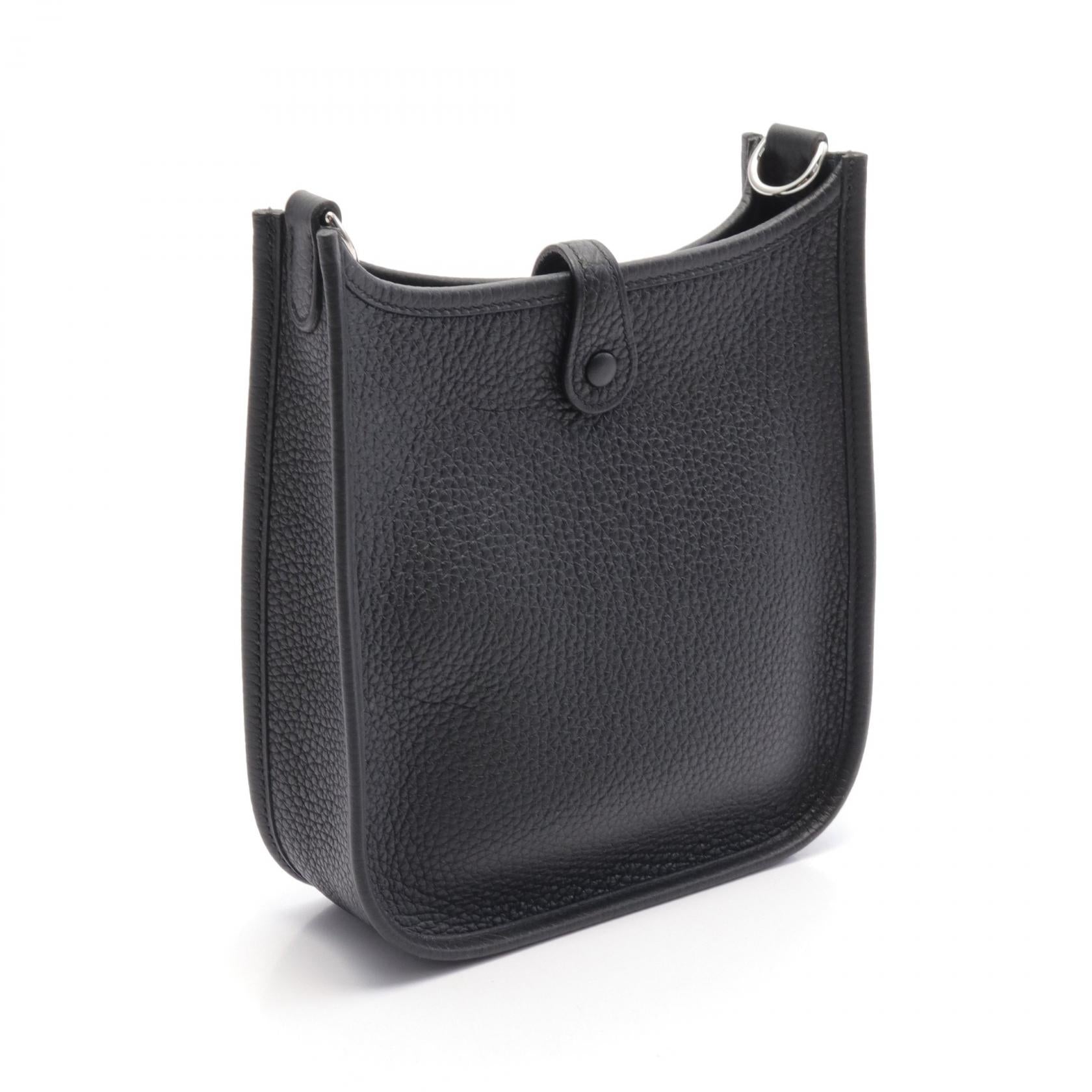 Hermes Evelyne TPM Amazon Shoulder Bag Black