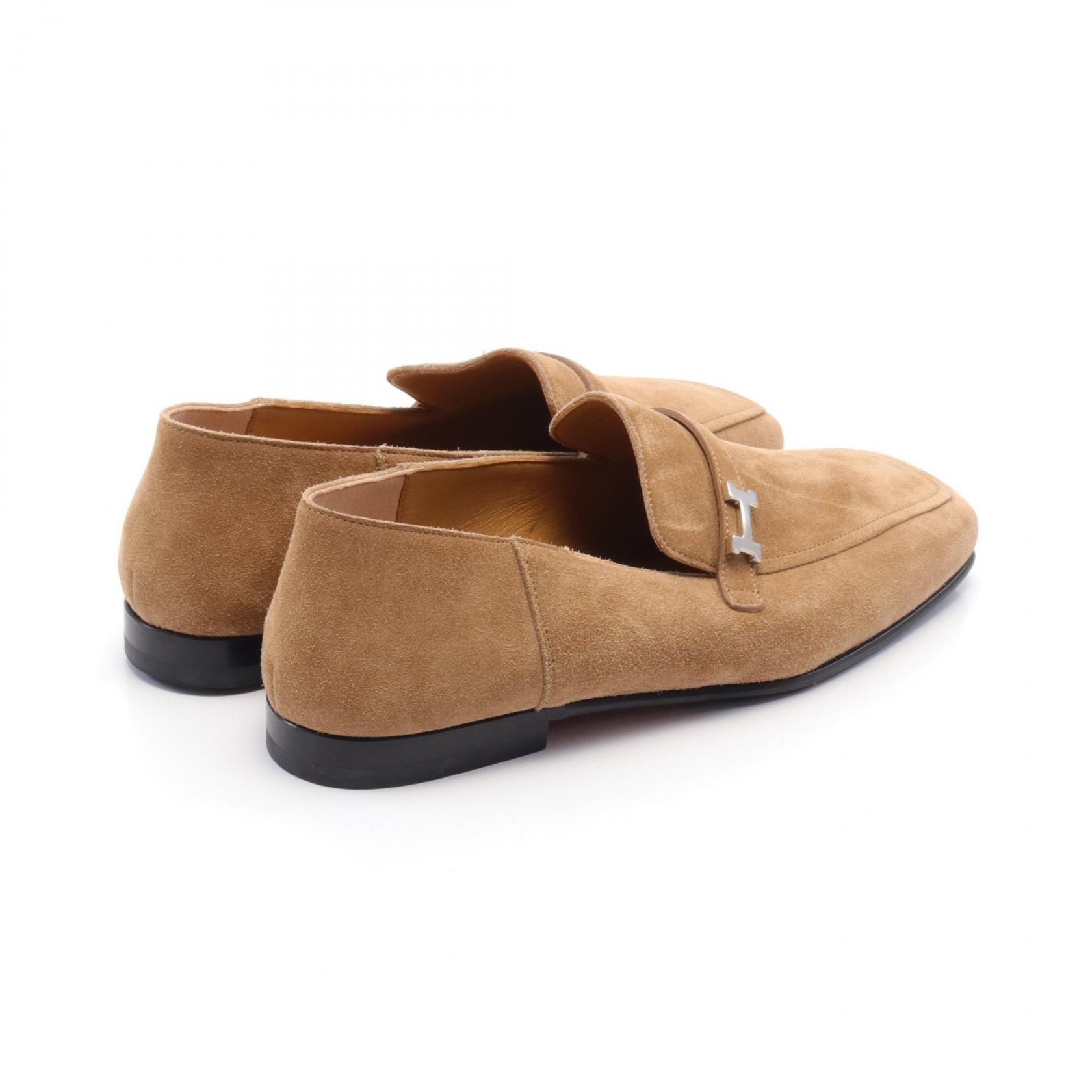 Hermes Giovanni Moccasin Shoes Brown