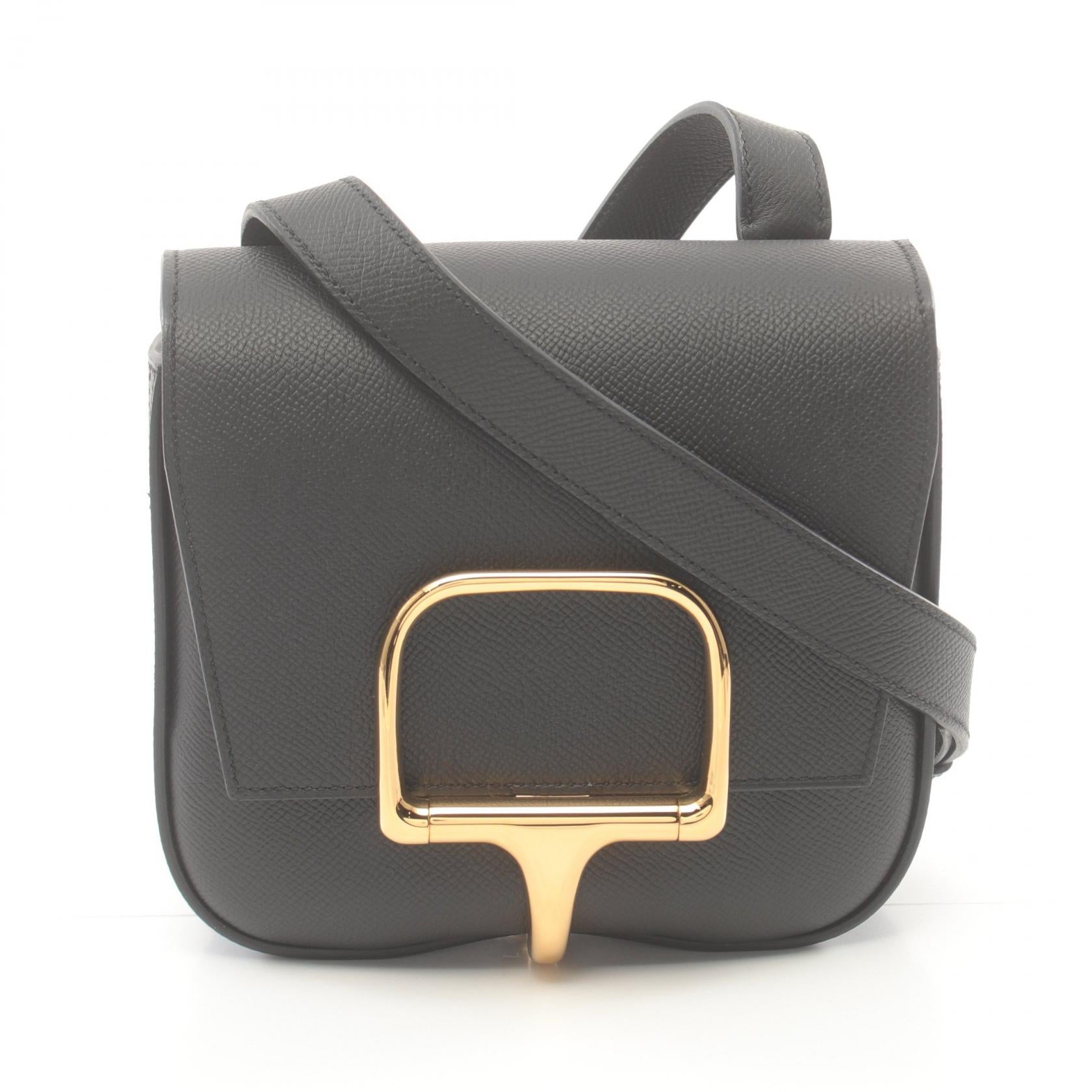 Hermes Mini Shoulder Bag Black