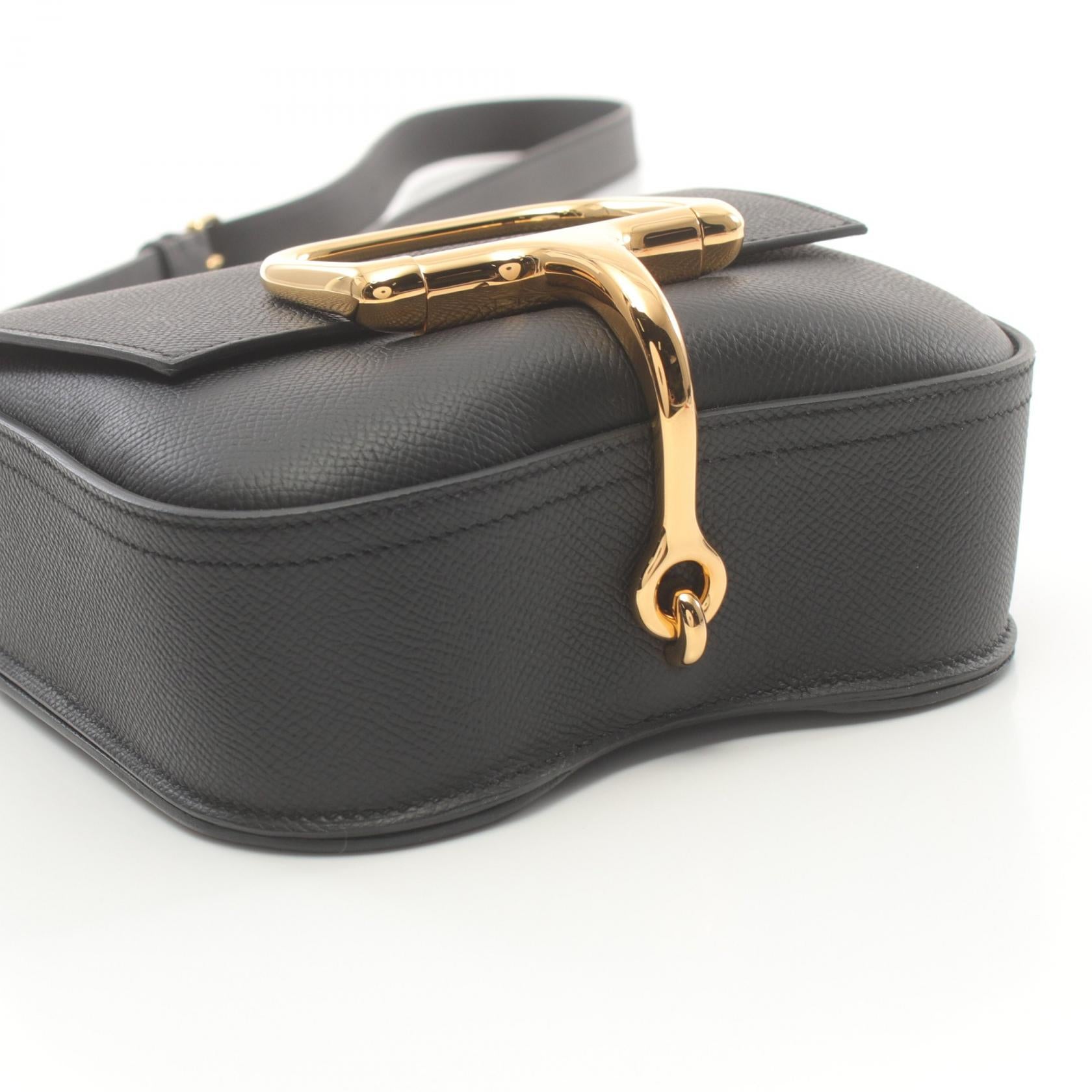 Hermes Mini Shoulder Bag Black