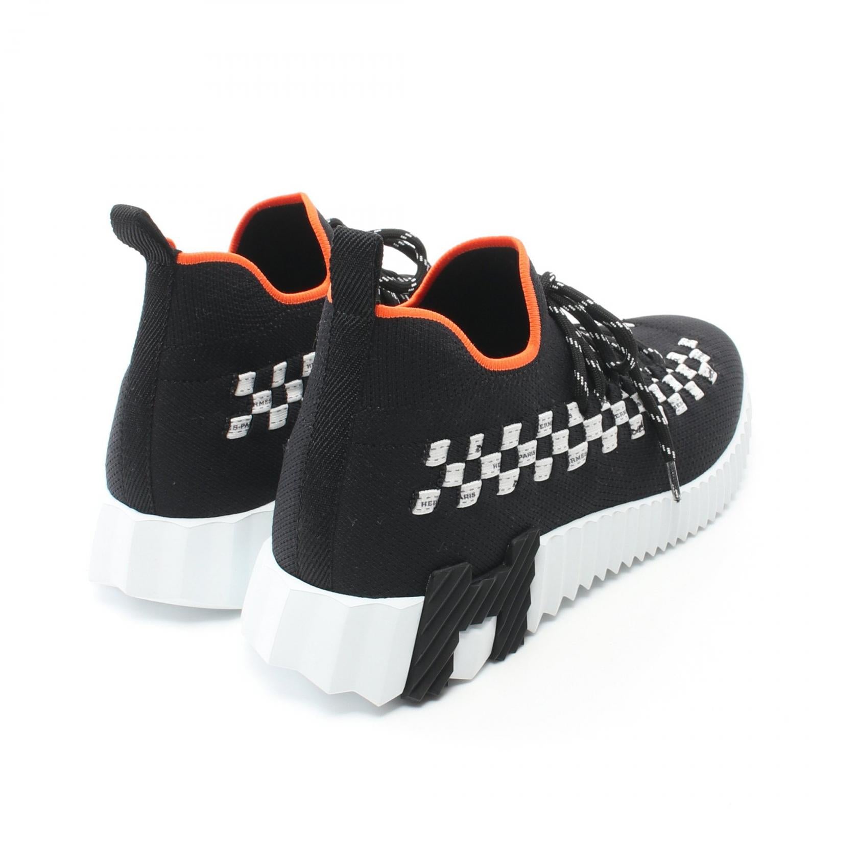 Hermes Flex Knit Sneakers Black/White