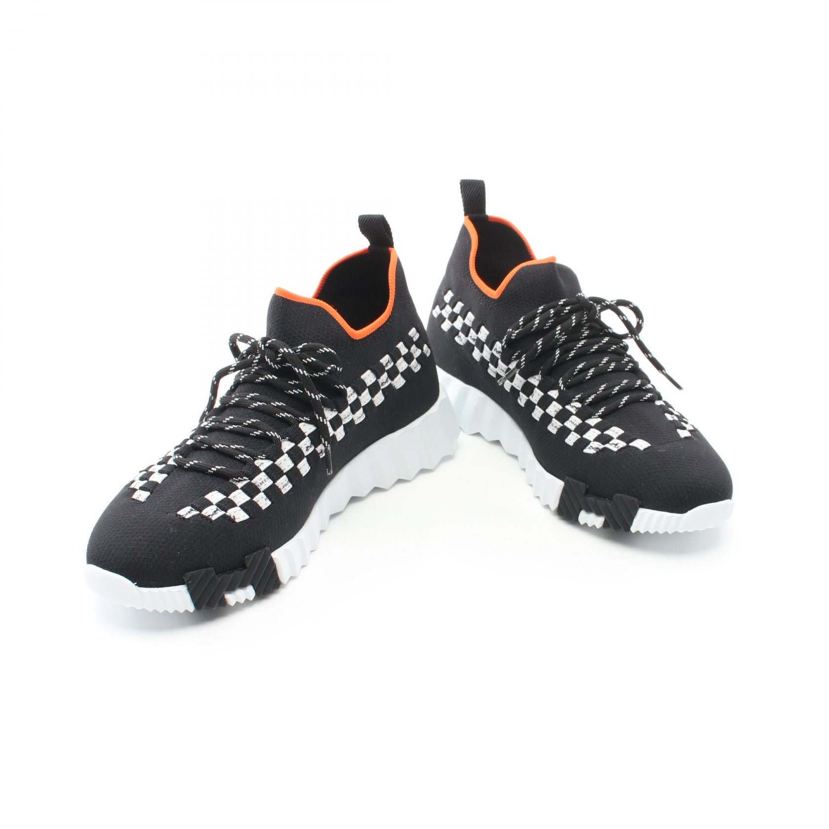 Hermes Flex Knit Sneakers Black/White