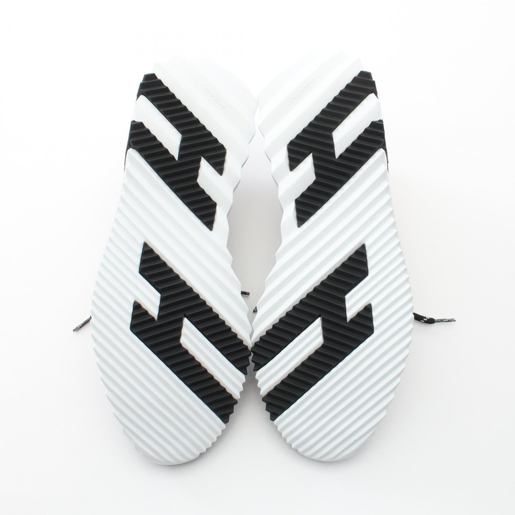 Hermes Flex Knit Sneakers Black/White