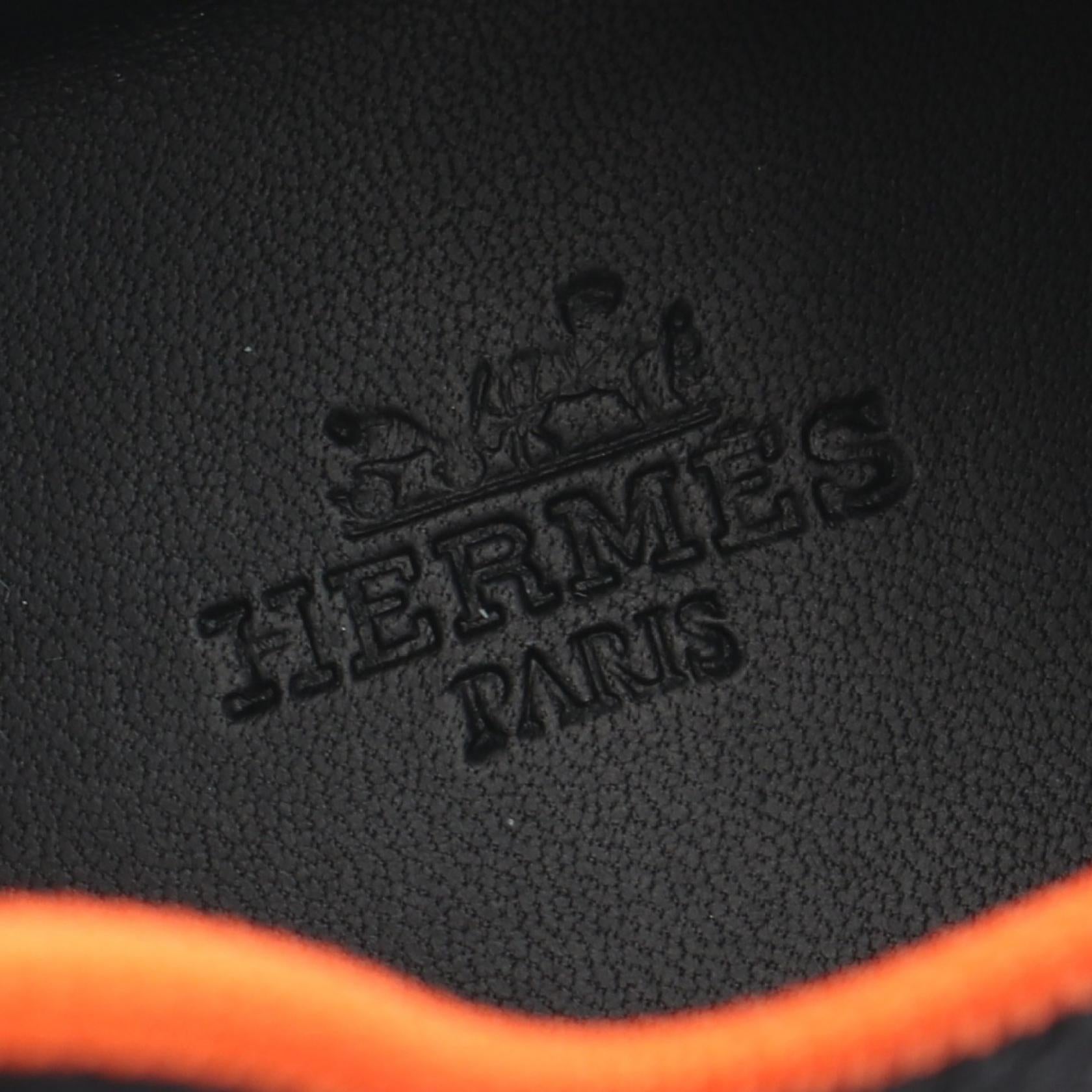 Hermes Flex Knit Sneakers Black/White