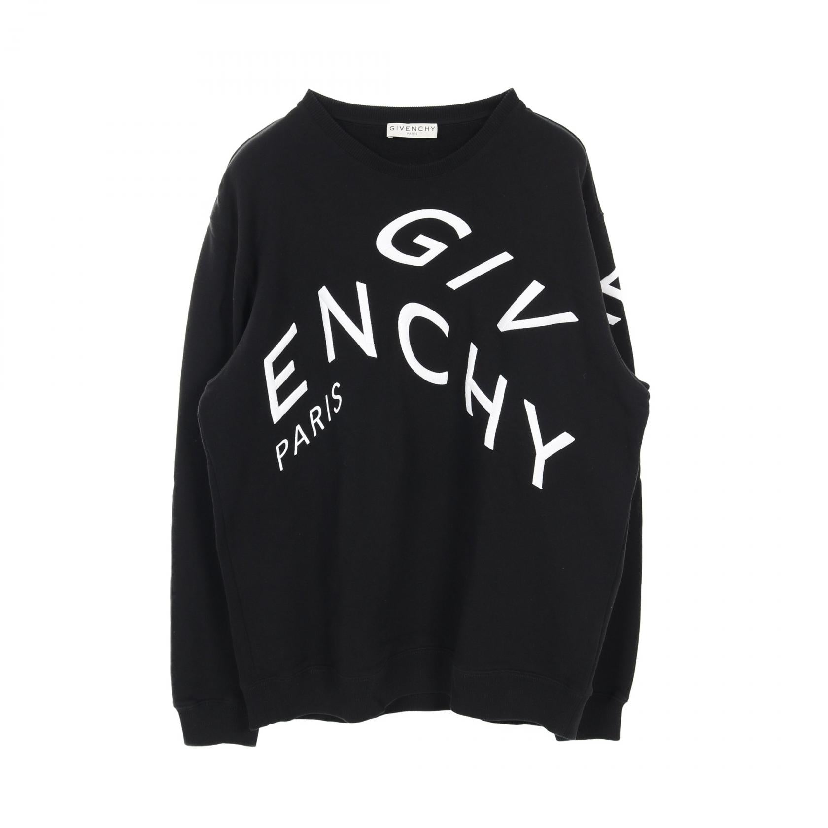 Givenchy Cotton Sweatshirt Black BMJ07H30AF