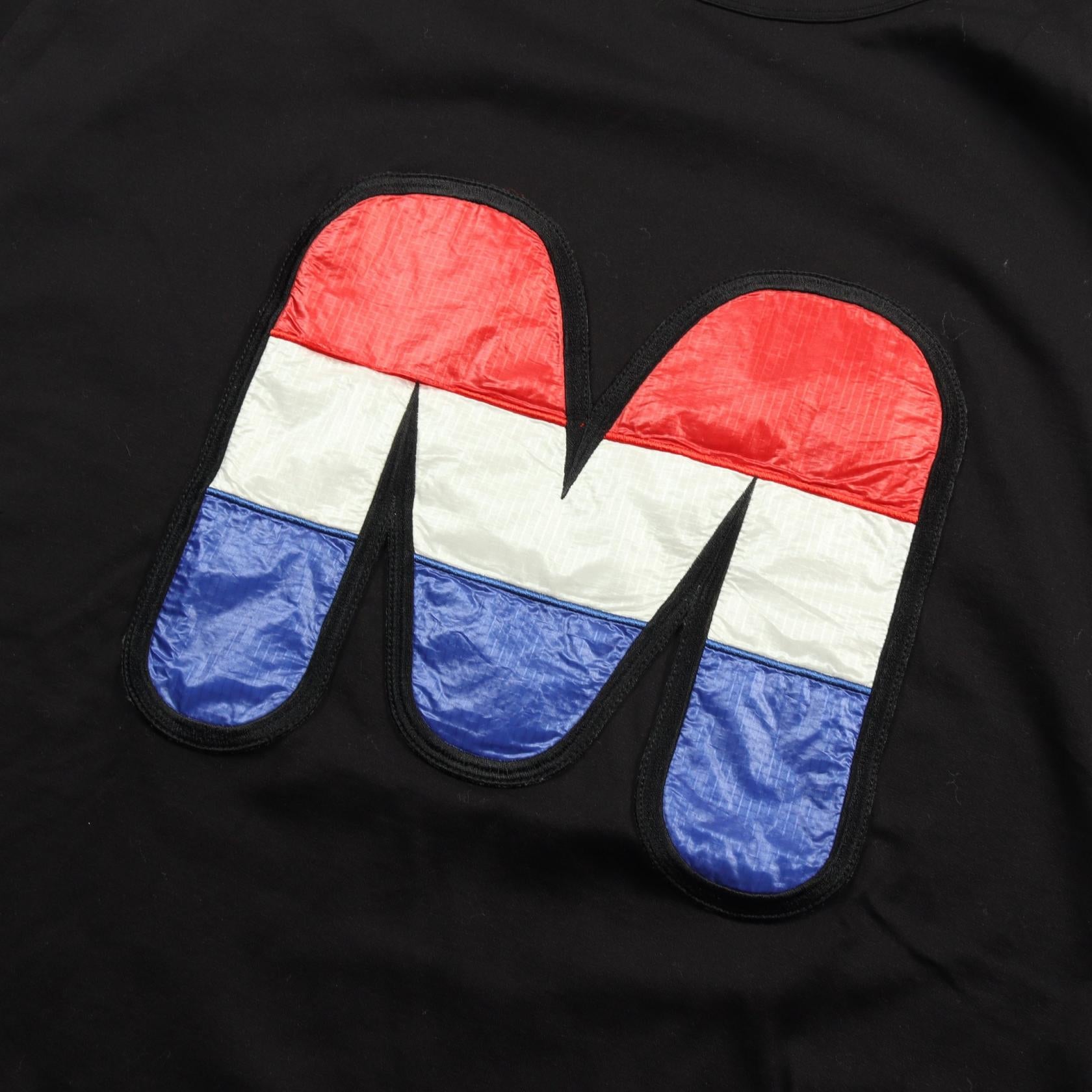 Moncler Tricolor M Logo Cotton T-Shirt