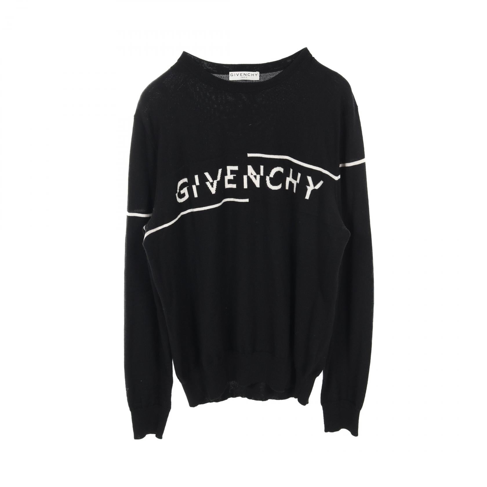 Givenchy Wool Knit Top Black Men