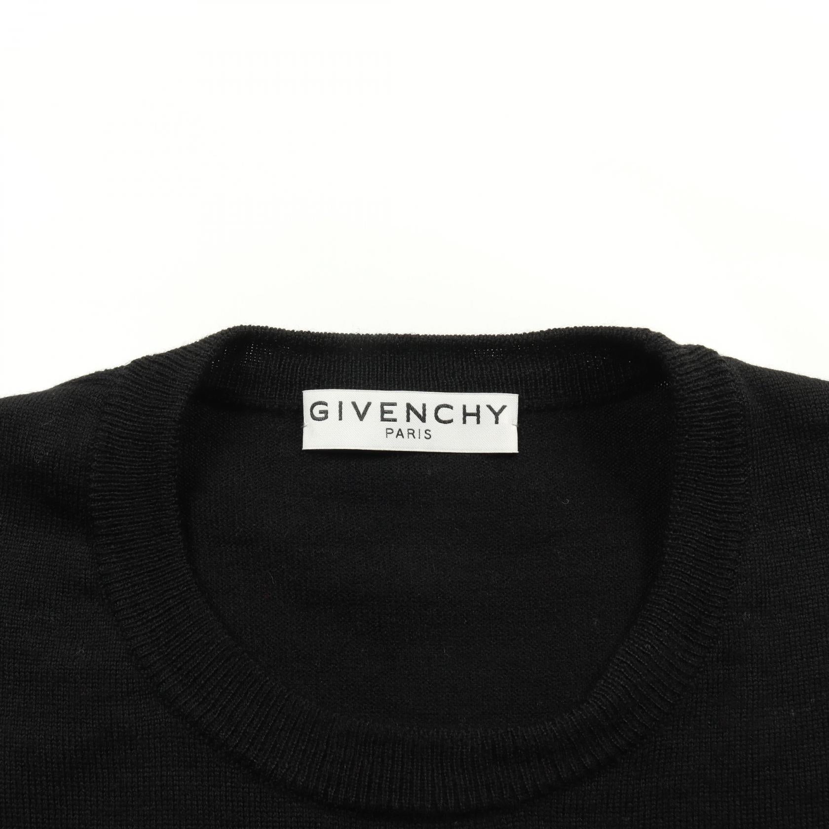 Givenchy Wool Knit Top Black Men