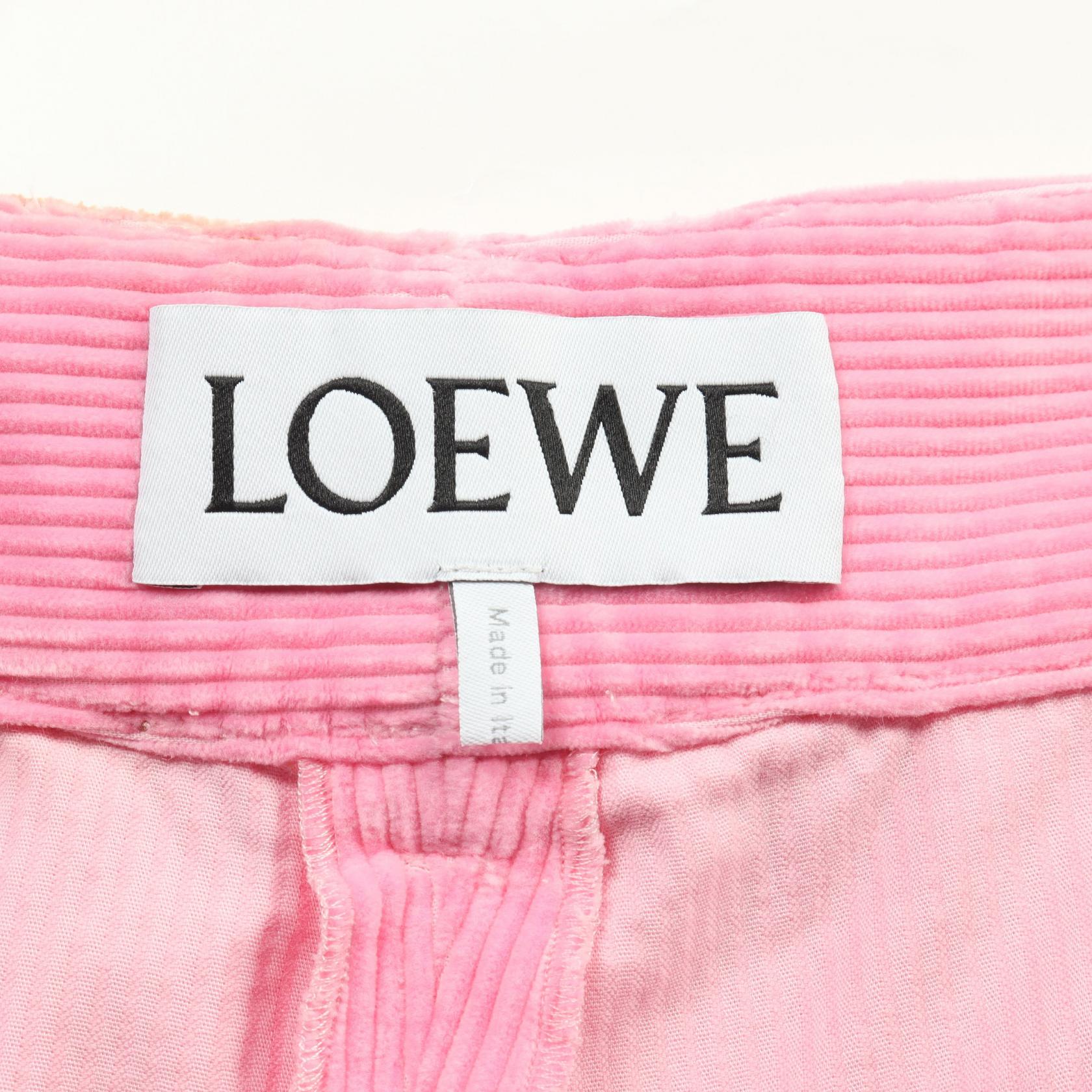 Loewe Anagram Cotton Pants