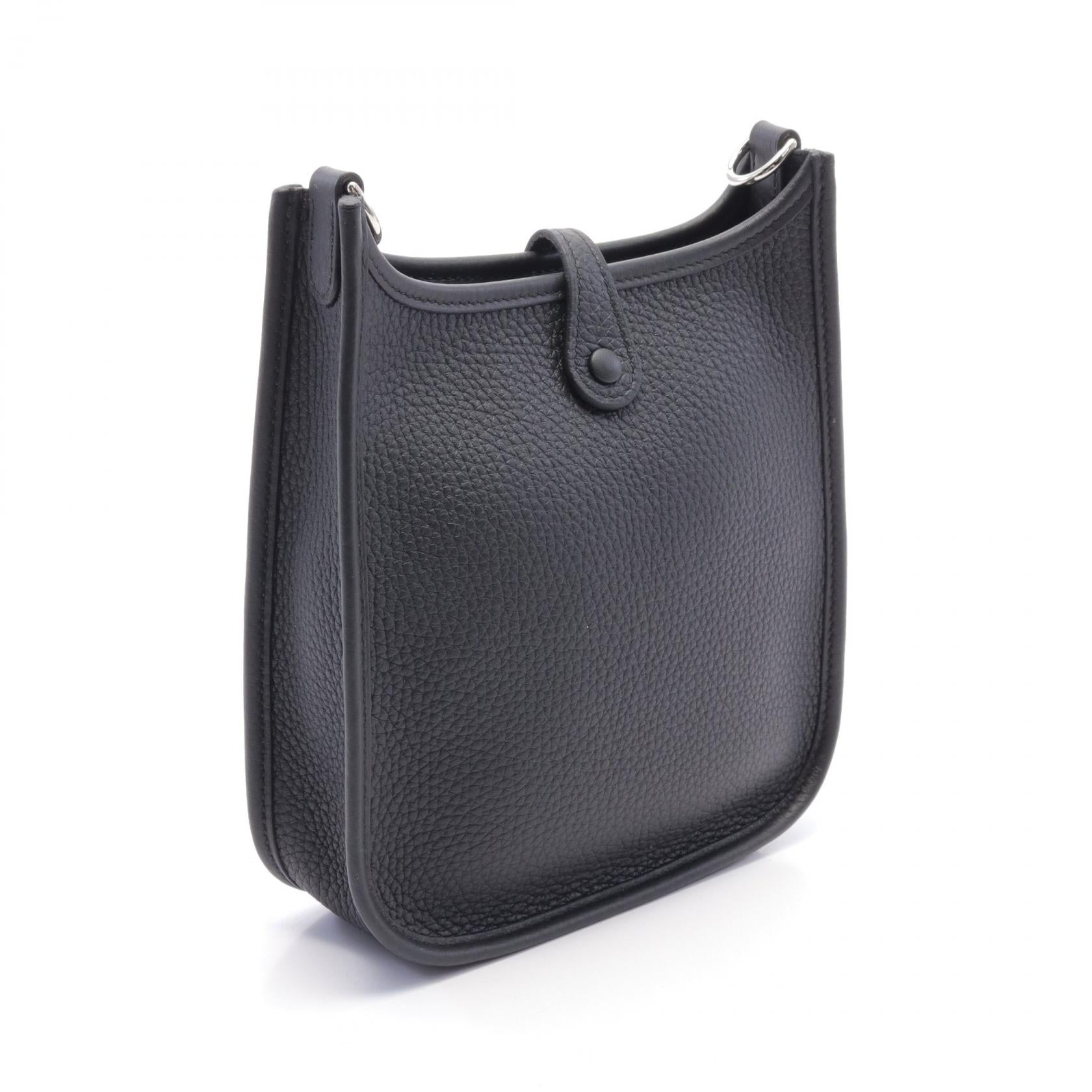 Hermes Evelyne TPM Shoulder Bag Black