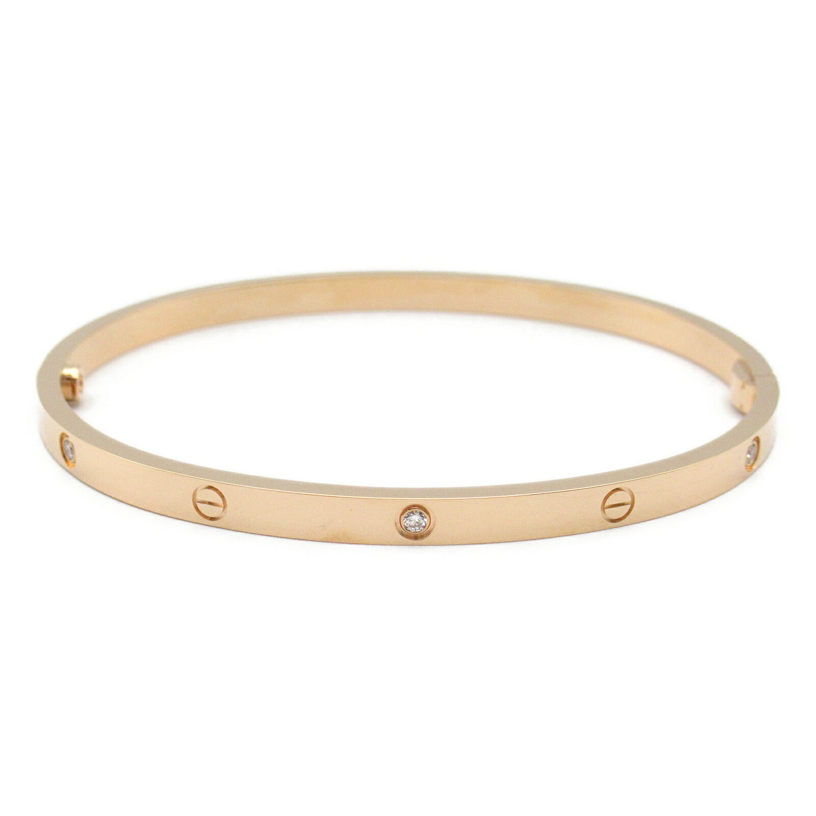 Cartier Love Bracelet Small 6P Diamond K18PG