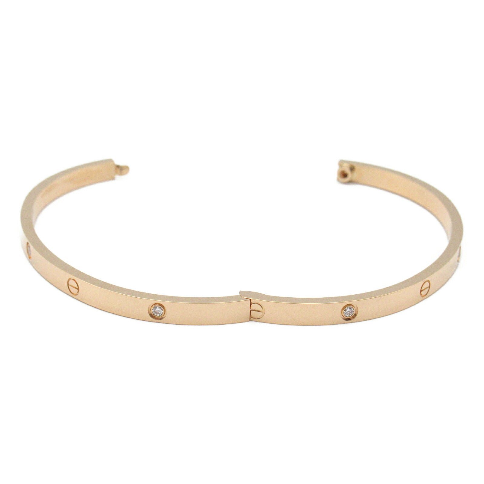 Cartier Love Bracelet Small 6P Diamond K18PG