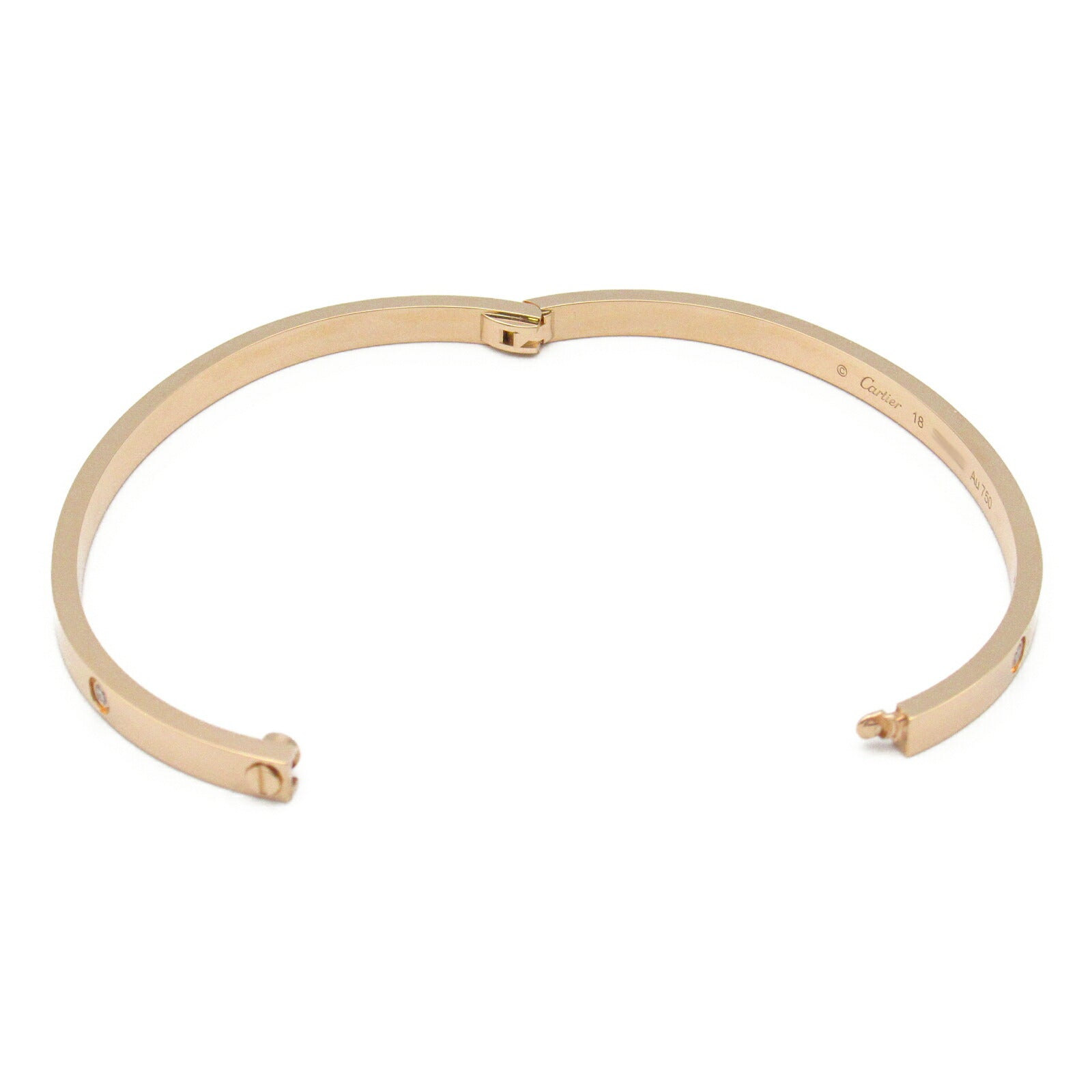 Cartier Love Bracelet Small 6P Diamond K18PG