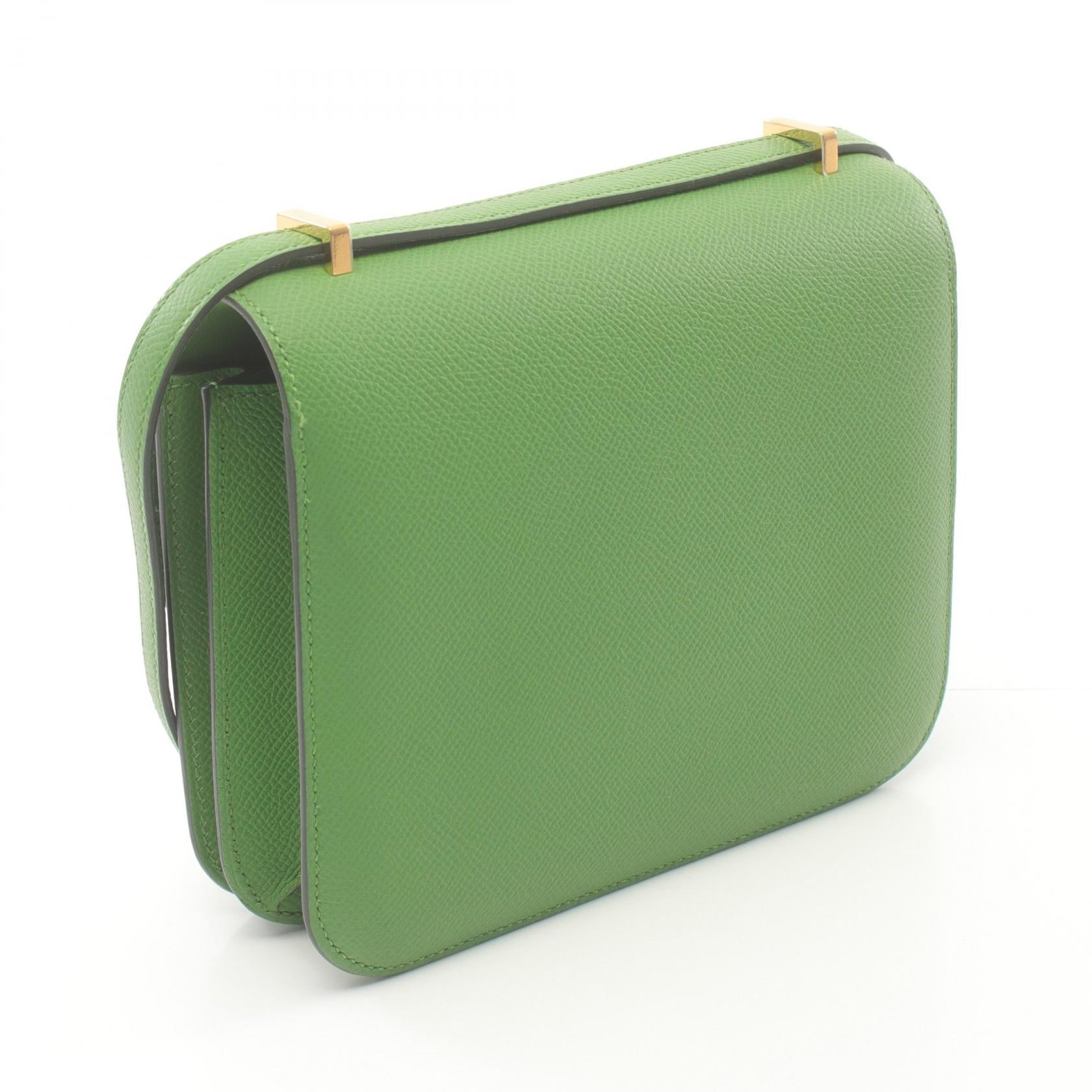 Hermes Constance 3 Mini Shoulder Bag Green