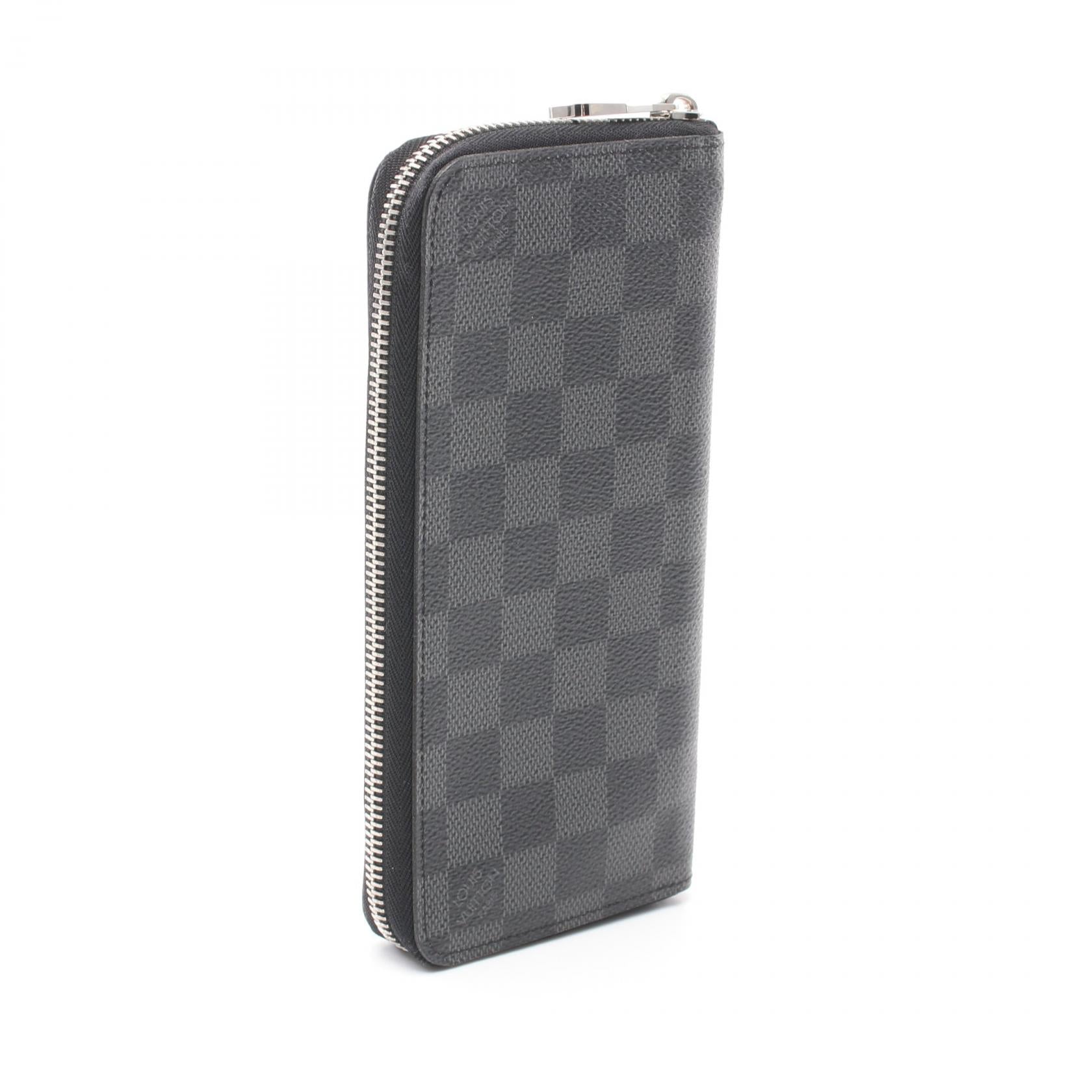 Louis Vuitton Zippy Wallet Damier Graphite N63095