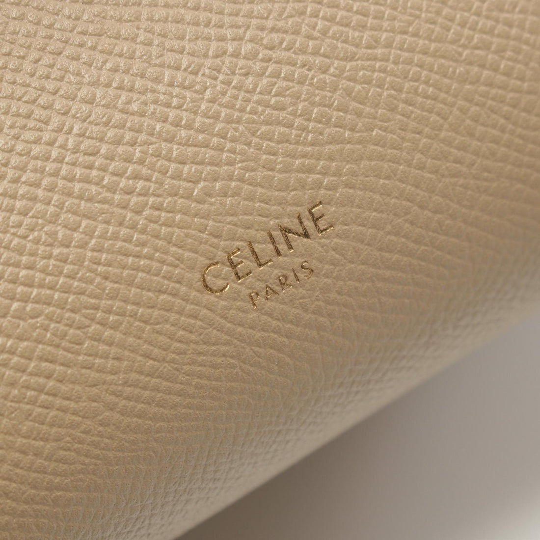 Celine Leather Belt Bag Nano Handbag