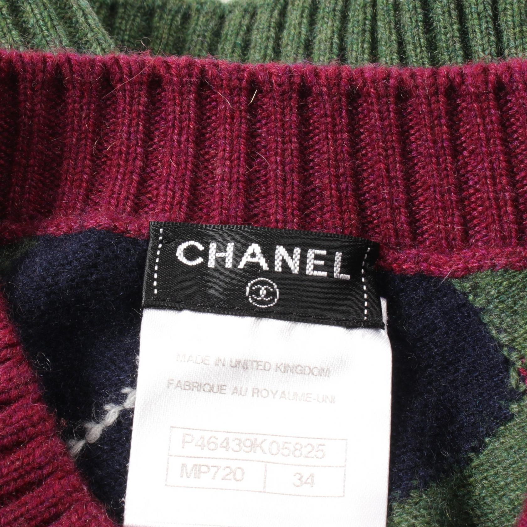 Chanel Cashmere Knitwear P46439