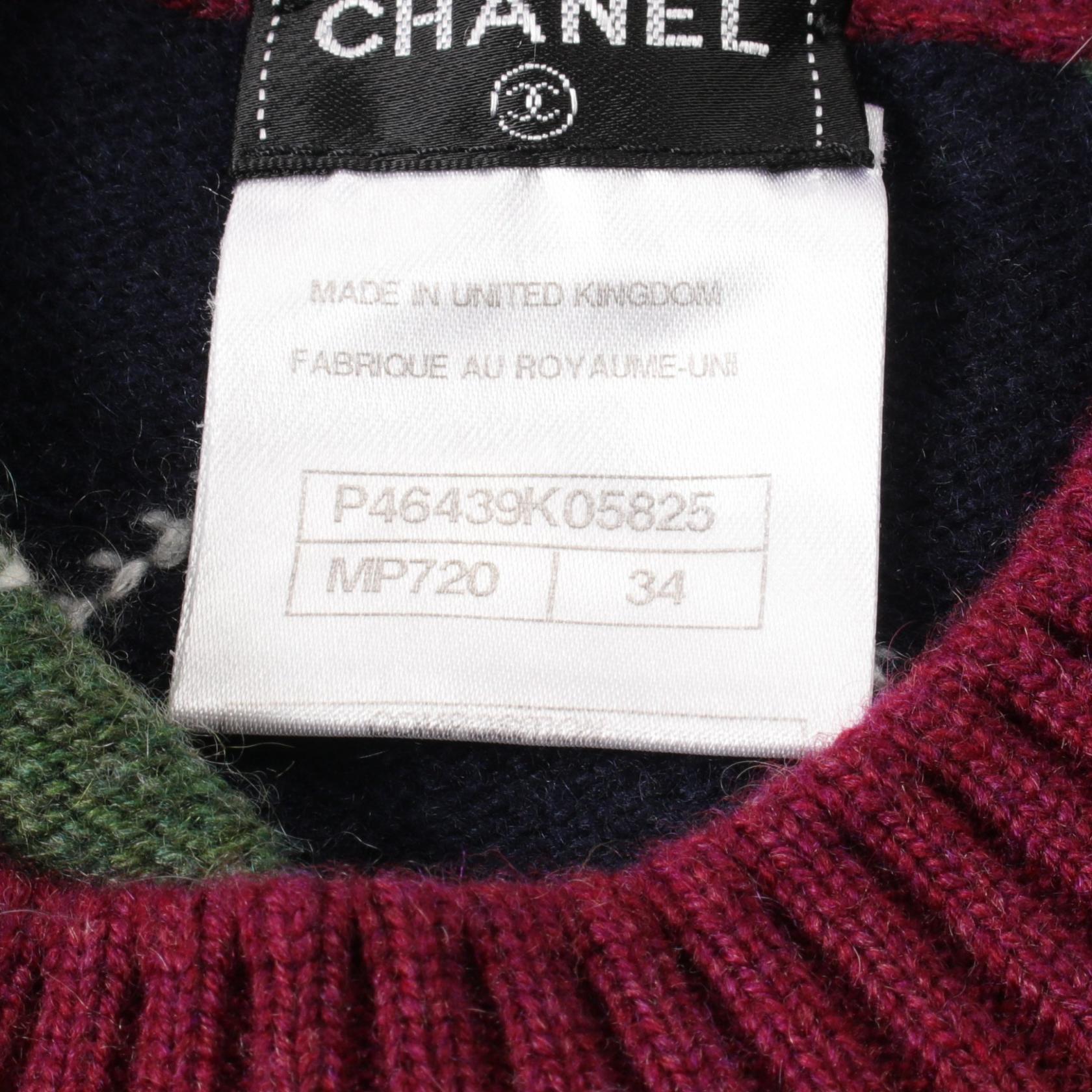 Chanel Cashmere Knitwear P46439