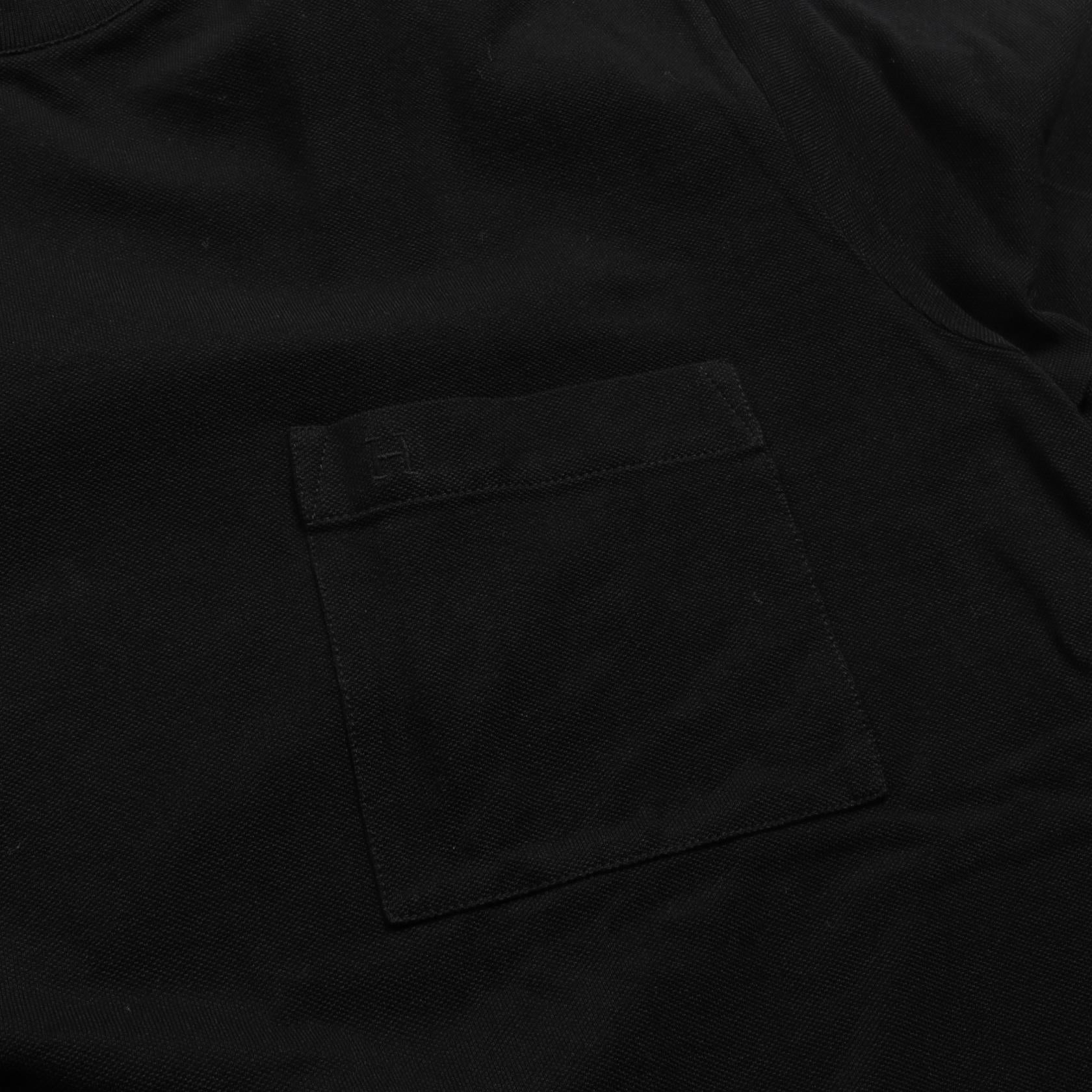 Hermes Cotton T-Shirt Black Men