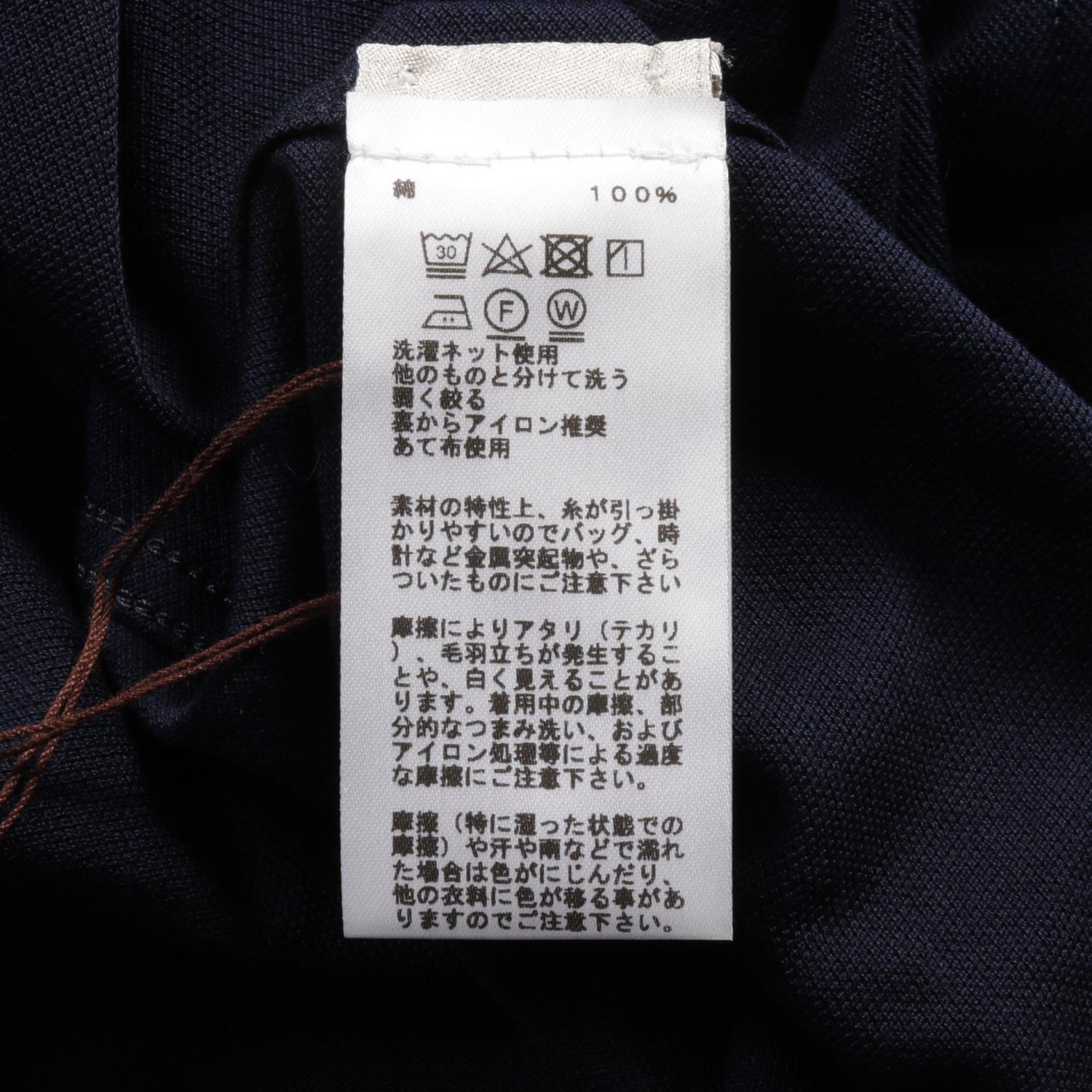 Hermes Cotton T-Shirt Navy