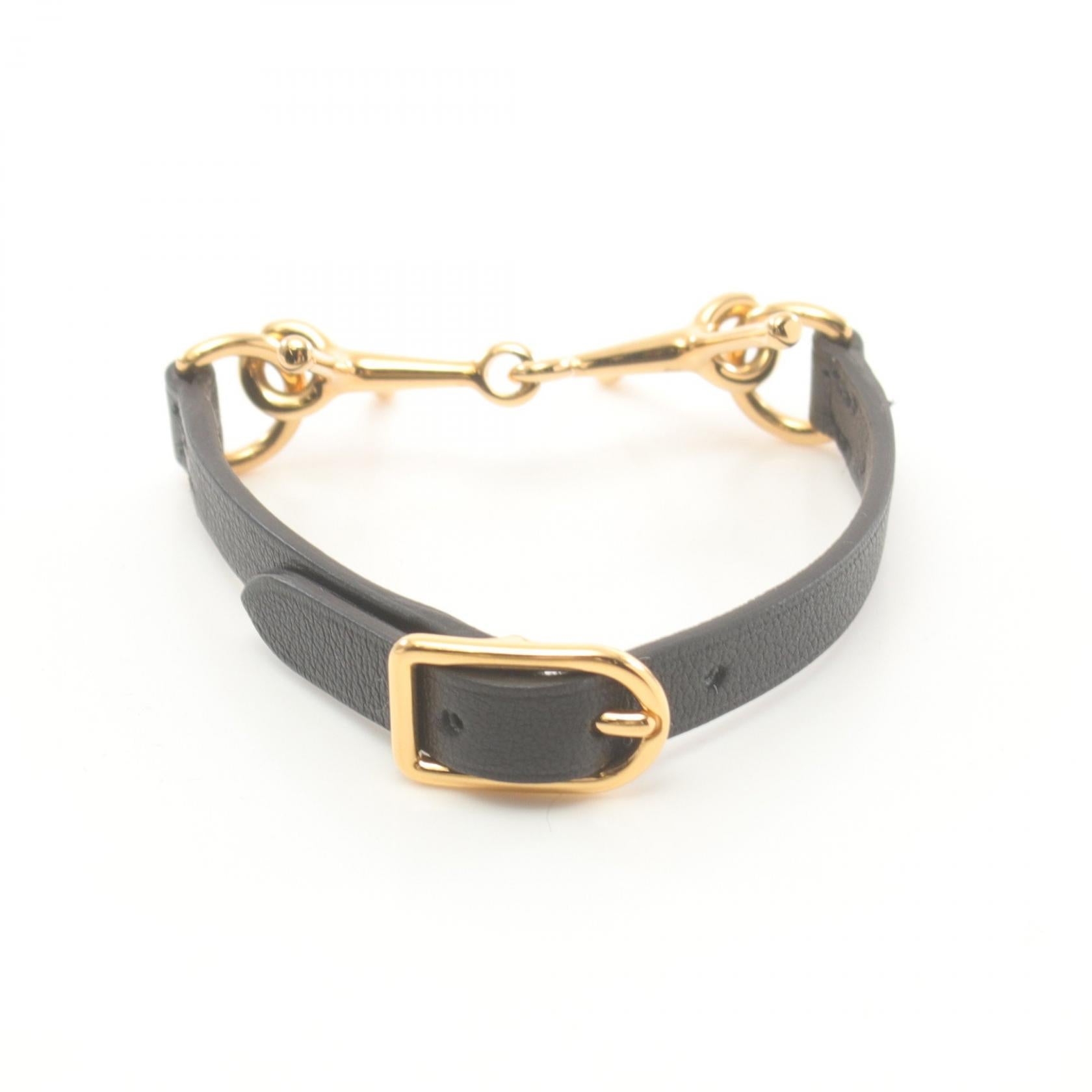 Hermes Vaux Swift Mall Bracelet Black