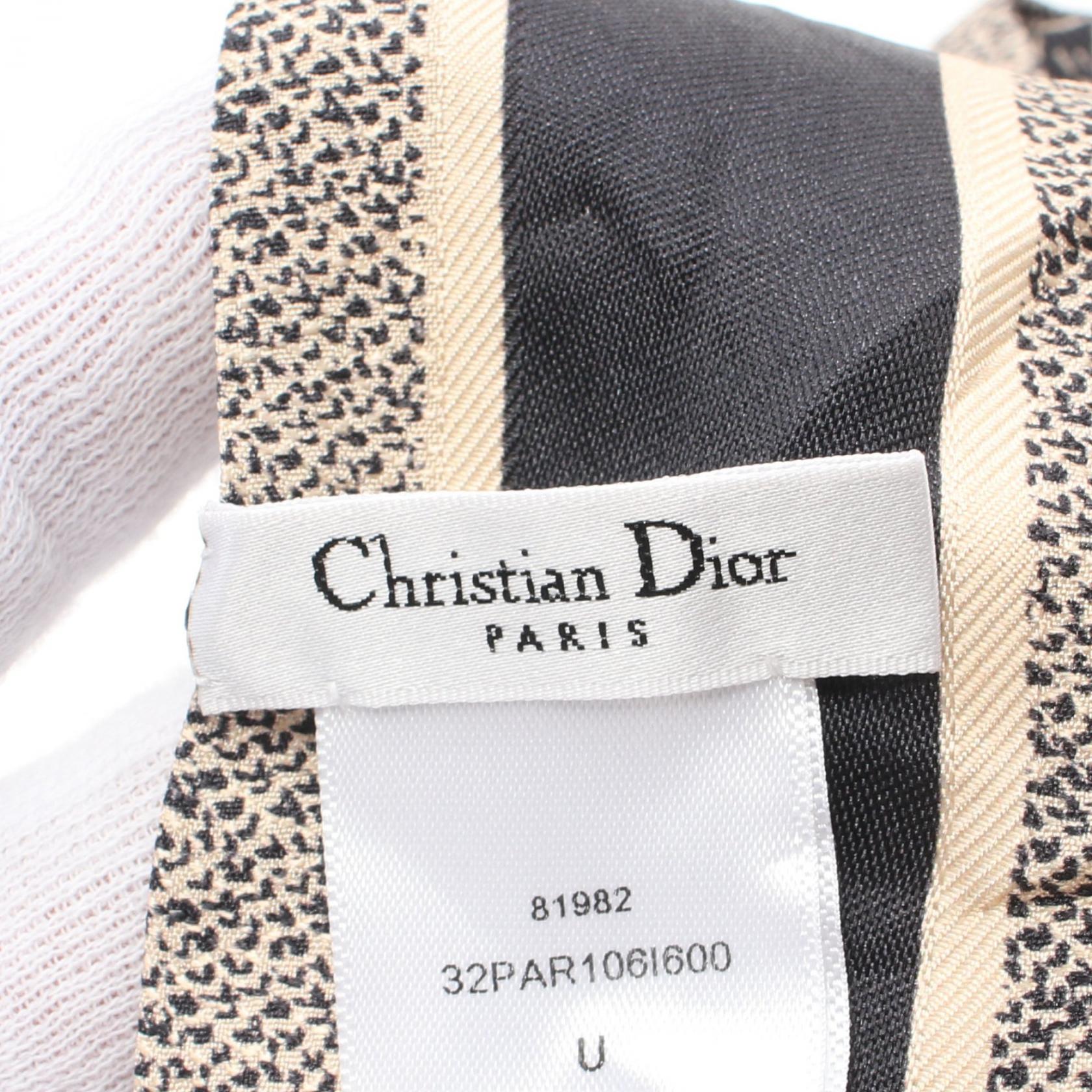 Christian Dior Silk Scarf Plan de Paris